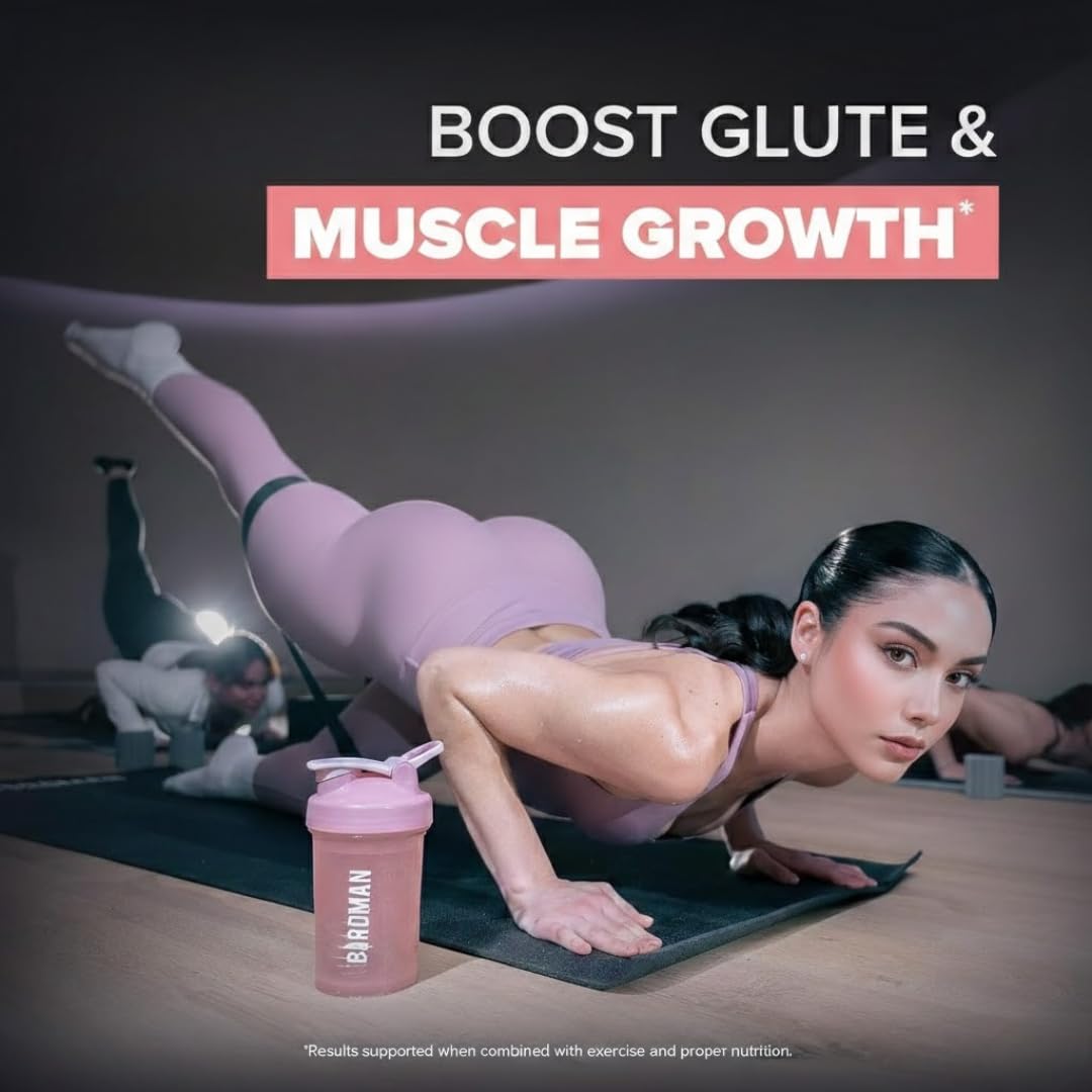 BIRDMAN Creatine for Women | Creatine Monohydrate Powder with Myo & D-Chiro Inositol, Hyaluronic Acid, Zinc, Electrolytes and Vitamins | Sugar Free, Pink Lemonade | 30 Servings BIRDMAN buy supplements canada