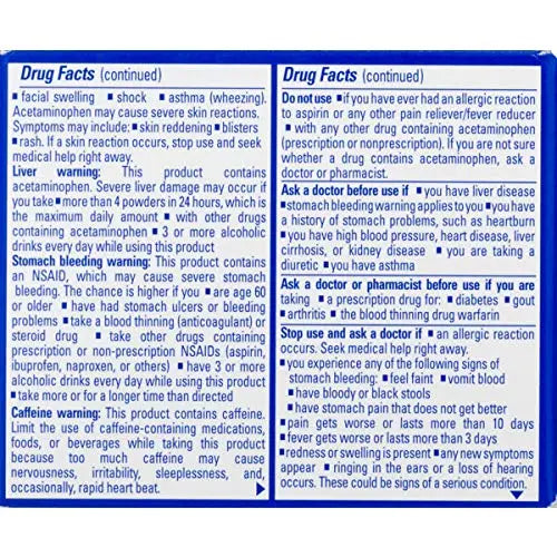 Goody's Extra Strength Powders | Fast Pain Relief | Aspirin & Caffeine | 24 Count Goody's buy supplements canada