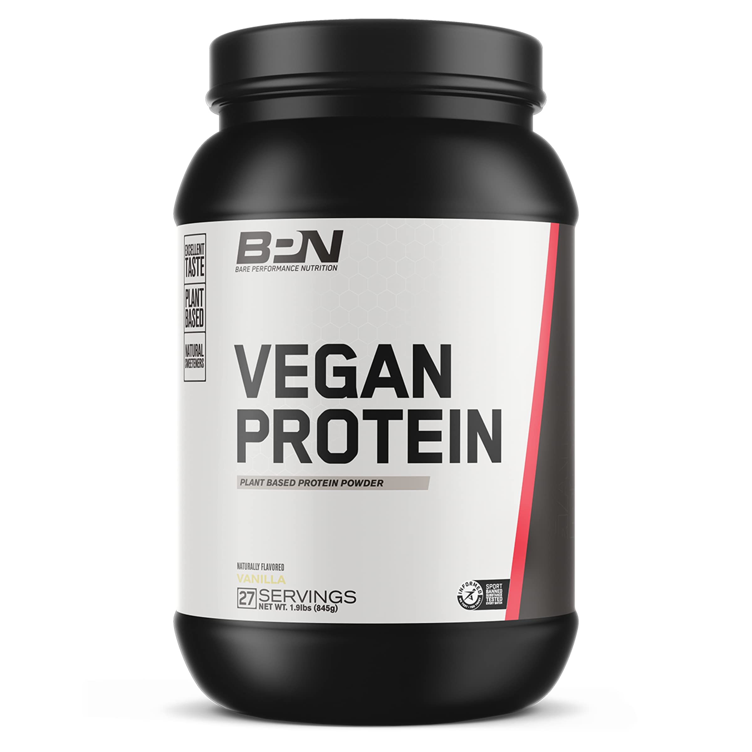 BARE PERFORMANCE NUTRITION, BPN Vegan Protein, Plant Based Protein, Vanilla BARE PERFORMANCE NUTRITION buy supplements canada