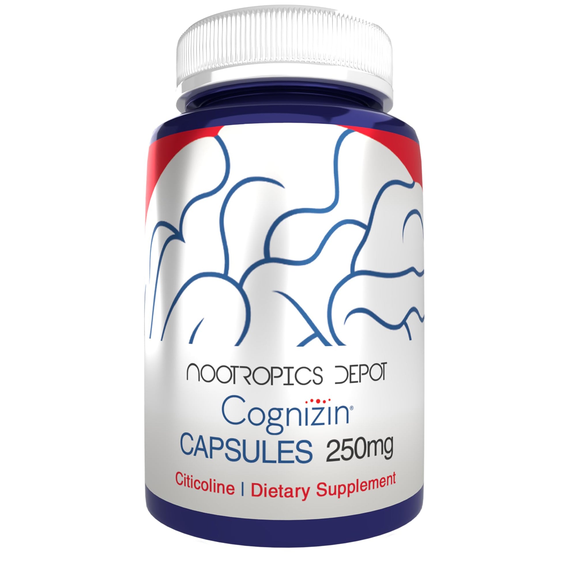 Nootropics Depot Cognizin Citicoline Capsules | 60 Count | Choline Supplement | Brain Health Supplement | Regulates Memory and Cognitive Function | Supports Attention, Focus and Recall Nootropics Depot buy supplements canada
