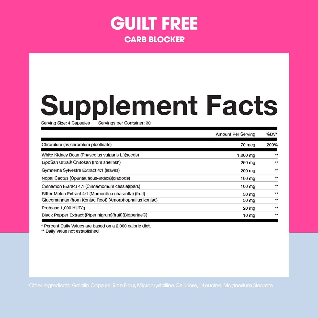 Obvi Guilt Free Carb Blocker, Block Carb Absorption, Support Weight Loss, Healthier Nails Obvi buy supplements canada