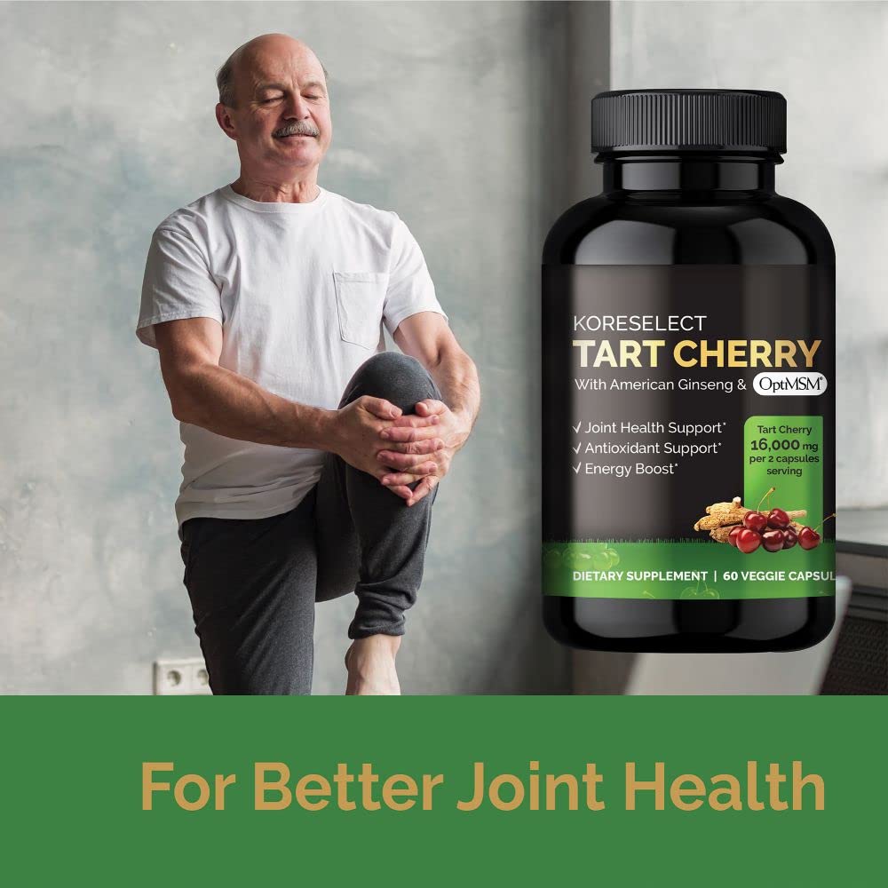 KORESELECT Beet Root & Tart Cherry Capsules 16,000mg Capsules Bundle for Nitric Oxide KORESELECT buy supplements canada