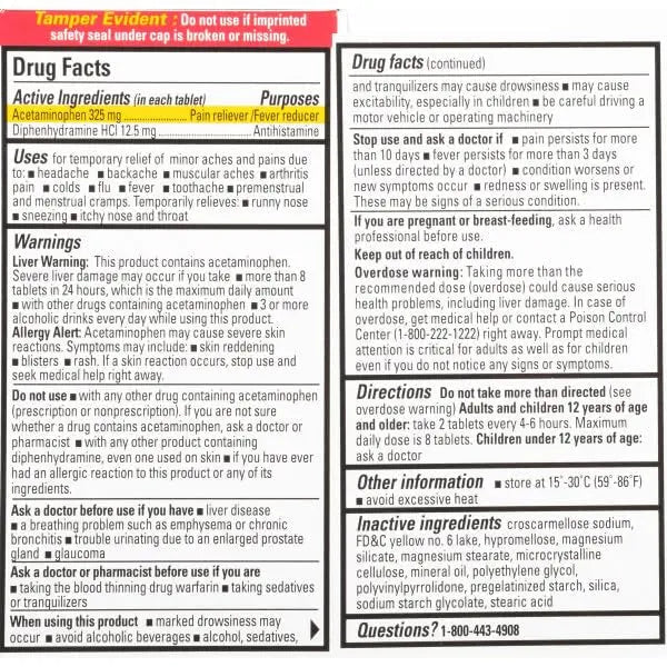 Percogesic Original Pain Relief | Aspirin Free Fast Acting Relief | 90 Coated Caplets (4 Pack) Percogesic buy supplements canada