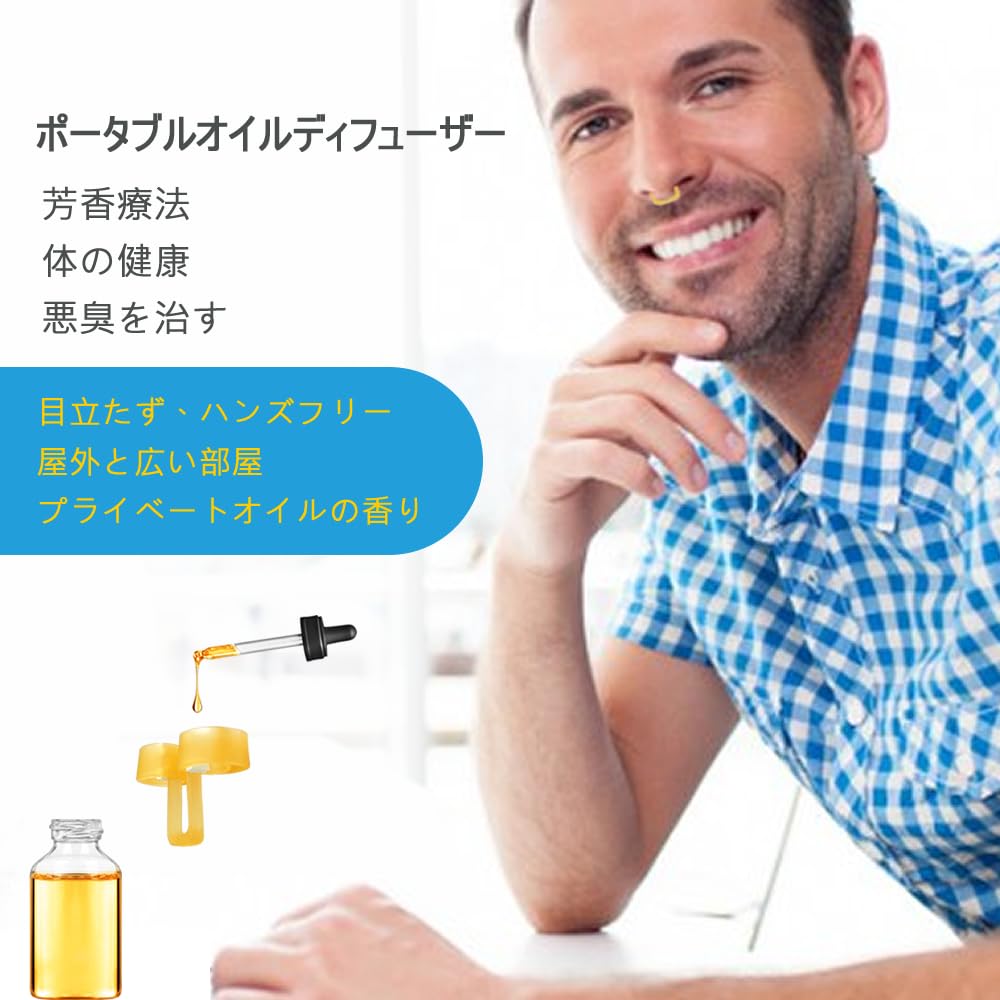 WoodyKnows Nasal Oil Diffuser, New Model │ Invisible Personal Aromatherapy WoodyKnows buy supplements canada