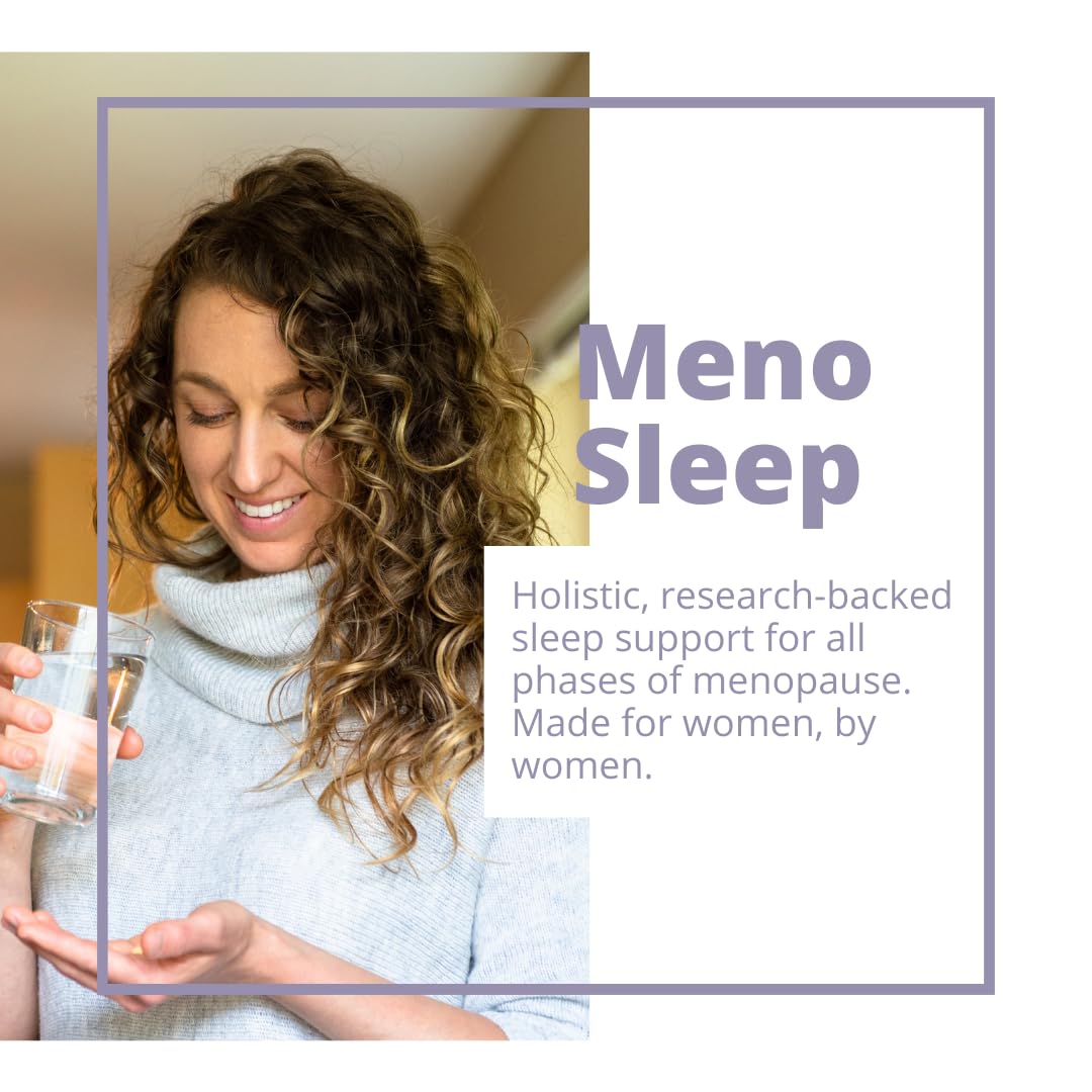 Meno Sleep Menopause Support Supplement: Clinically Proven Ingredients Improve Energy, Mood & Mental Clarity. Magnesium Glycinate, L-Theanine, Ashwagandha, Made in USA, Vegan, Hormone Free 120 Ct MenoMorphosis buy supplements canada