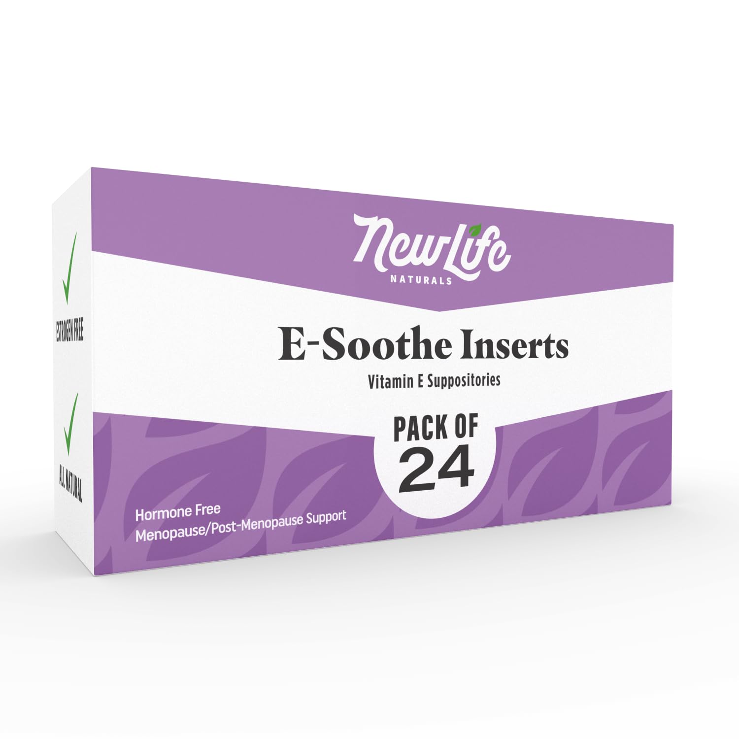 NewLife Naturals Vitamin E Suppositories 38IU - Vaginal Dryness Irritation Menopause Atrophy Relief NewLife Naturals buy supplements canada