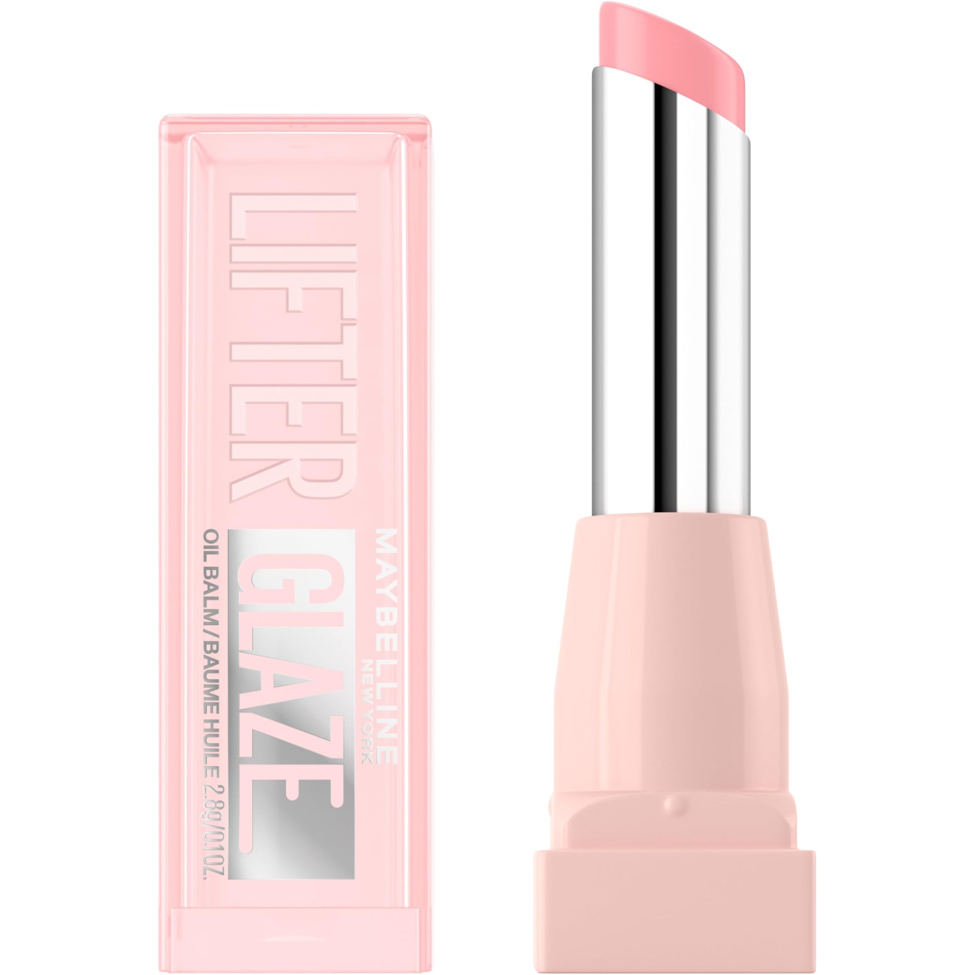 MAYBELLINE Lifter Glaze Oil Balm with Hyaluronic Acid and Hydrating Oil Blend, Lip Balm with 24HRs of Smooth, Moisturizing Shine, Pink Drip (Sheer Baby Pink) MAYBELLINE buy supplements canada
