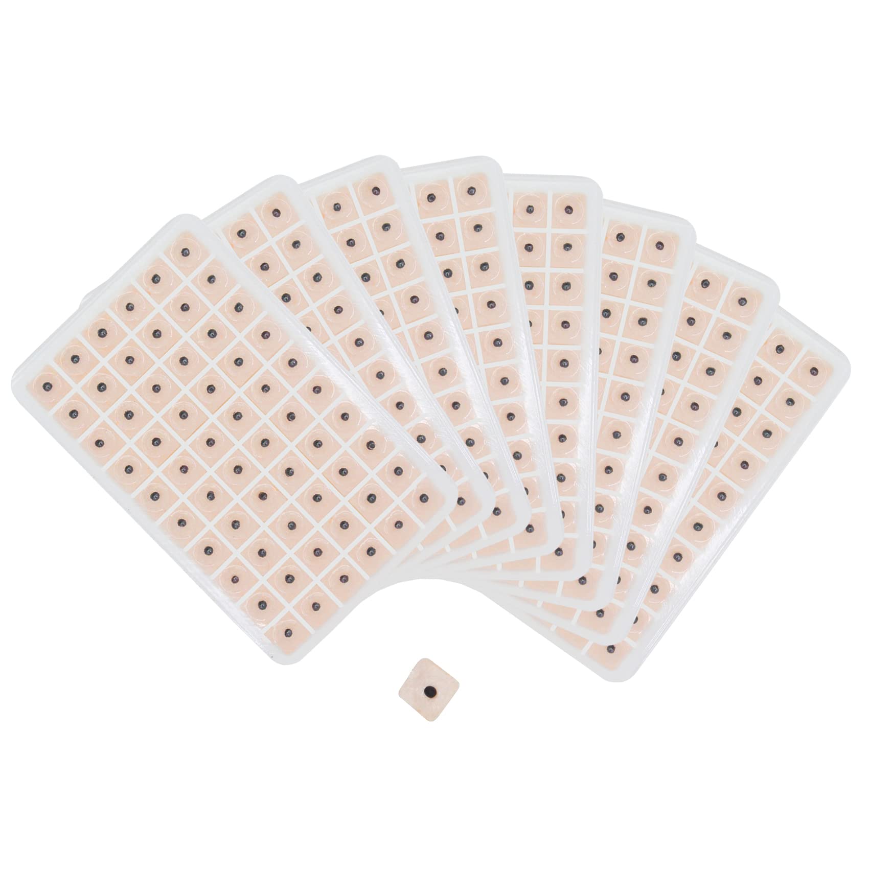 Ear Seeds Auricular Sticker kit,Acupuncture Kit Acupressure with Ears Seed 420 Pcs, Ear Chart, Tweezer Hedigon buy supplements canada