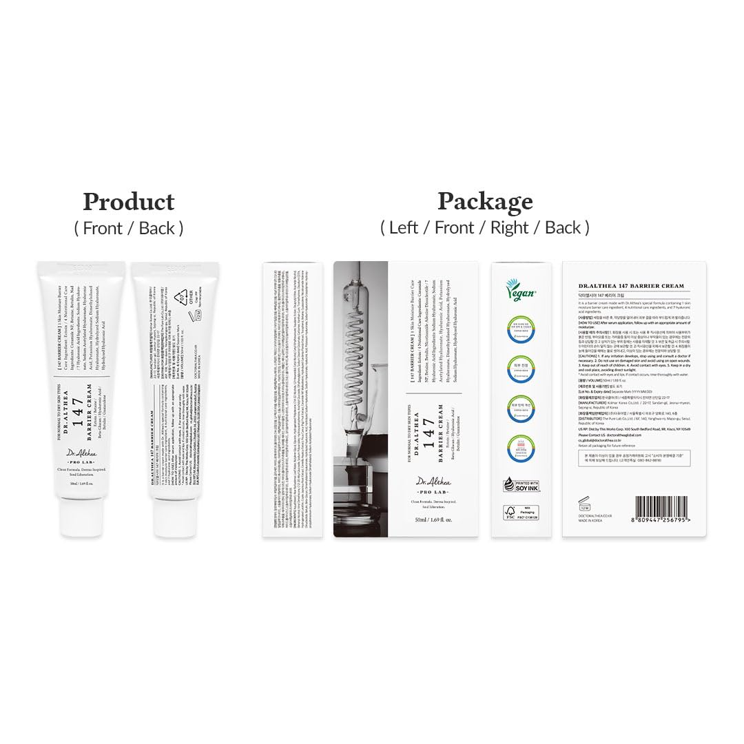 Dr.Althea 147 Barrier Cream | Daily Skin Barrier Care | Deep Hydrating with Hyaluronic Acid Dr.Althea buy supplements canada