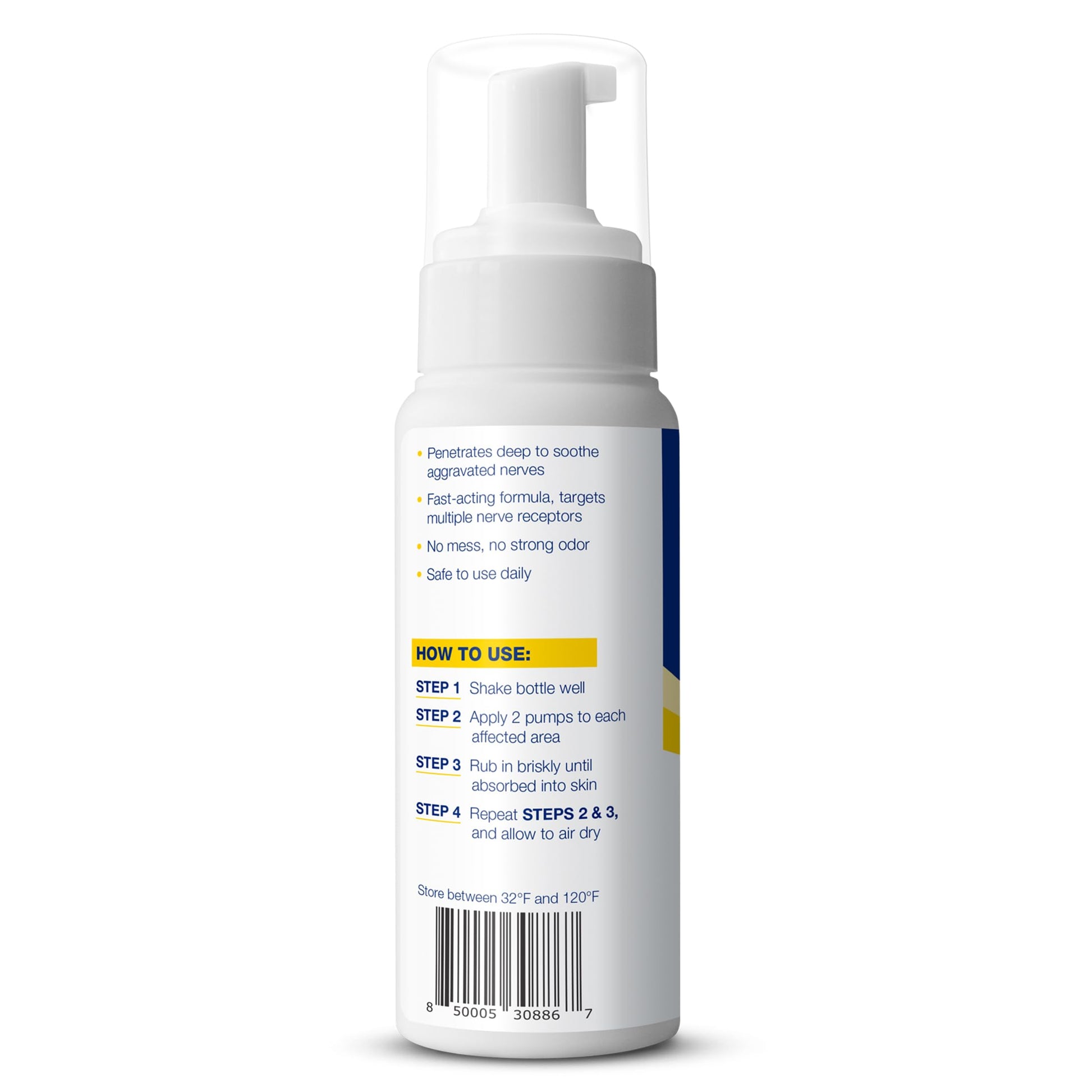 Theraworx Fast-Acting Nerve Relief Foam Aggravated Nerve Discomfort Relief - 7.1 oz - 1 Count Theraworx buy supplements canada