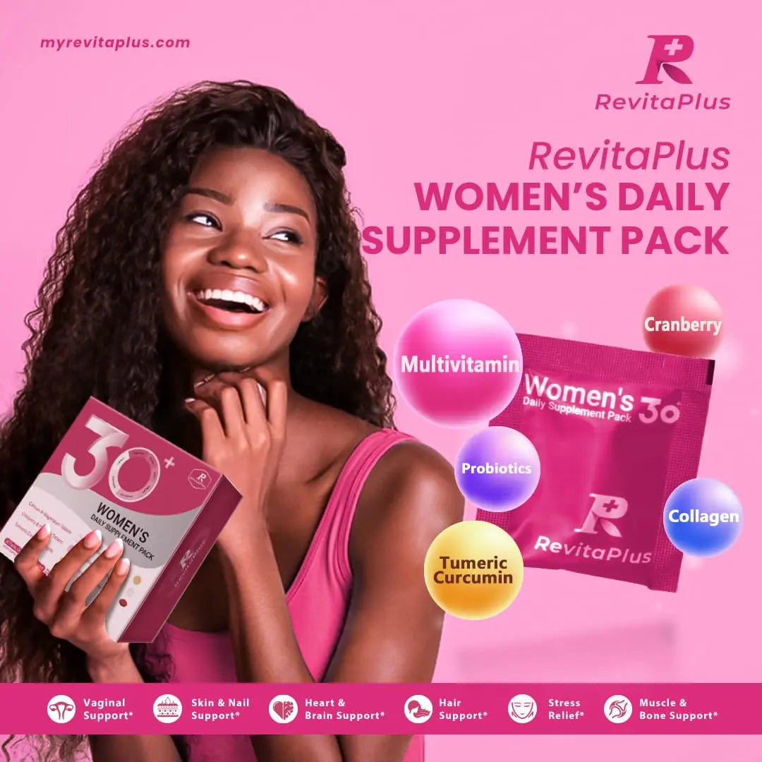 RevitaPlus Multivitamin for Women with Vitamin A,B,C,D3,E,K2,Biotin, Collagen,Krill Oil,Cranberries Supports Energy,Wellness,Beauty and Immune RevitaPlus buy supplements canada