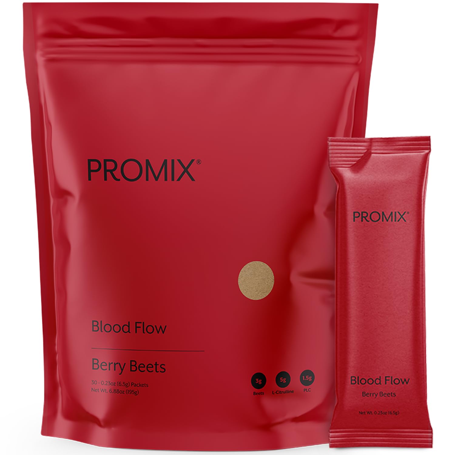 ProMix Nutrition Blood Flow - Nitric Oxide Supplement with Organic US Beet Root Powder - Cold Pressed, Low Temp Dehydration - 30 Servings ProMix Nutrition buy supplements canada