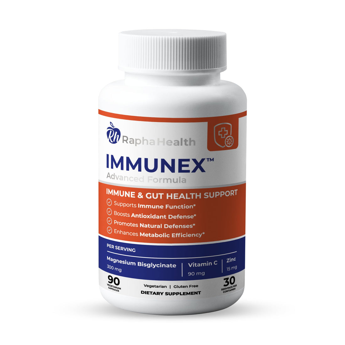 RAPHA HEALTH Immune 247 - Immune and Wellness Support | Gut & Antioxidant Booster | Magnesium, Selenium, Zinc, Vitamin C, Ashwagandha | 90 Capsules - 30 Servings RAPHA HEALTH buy supplements canada
