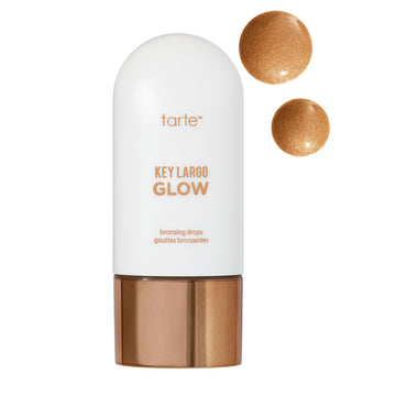 tarte key largo glow bronzing drops – Luminous Serum-Infused Liquid Bronzer with Vitamin E for Sun-Kissed Radiant Lightweight Hydration, Cruelty-Free, full size, bronze glow tarte buy supplements canada