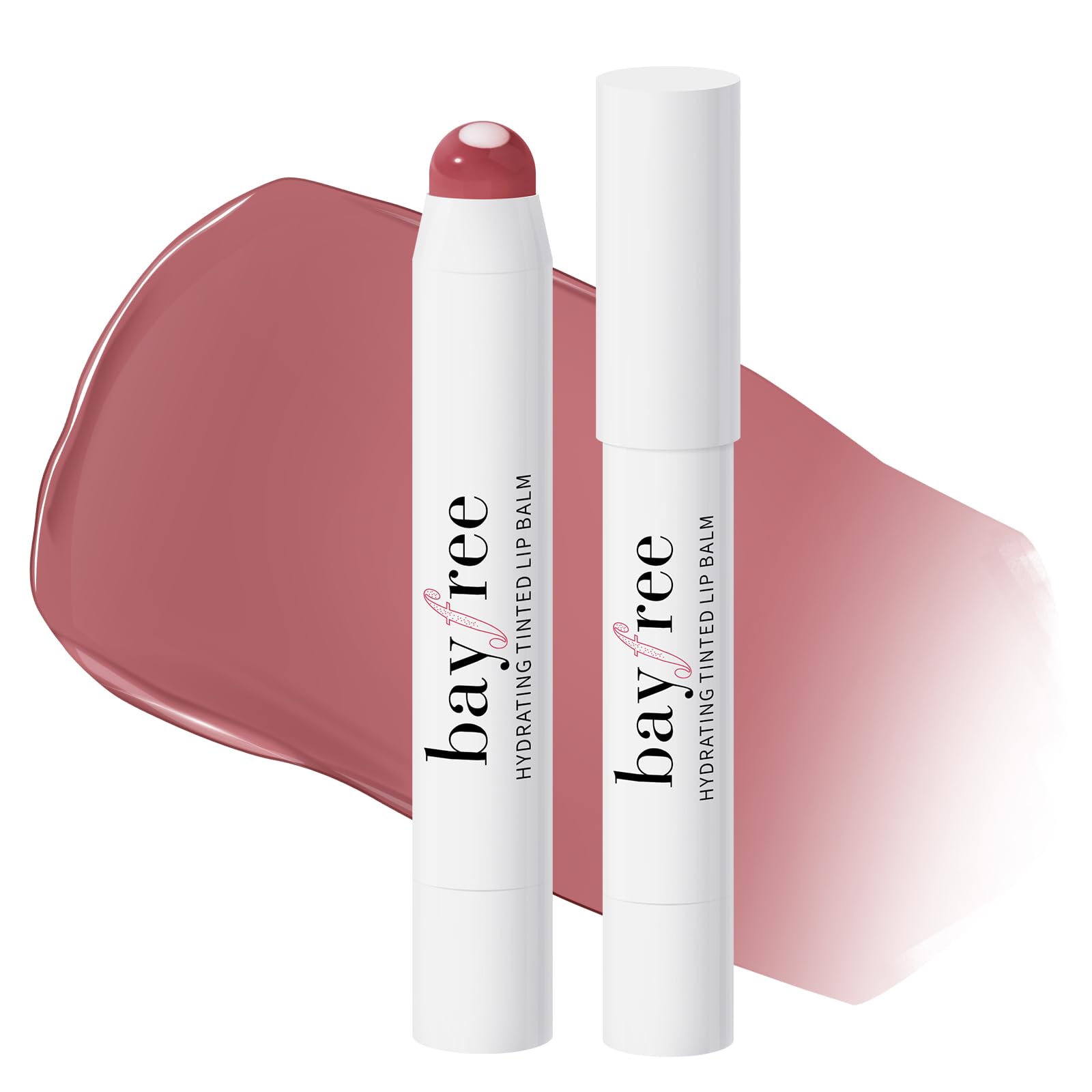 bayfree Tinted Lip Balm Plumper, Glossy, Pump Lips, Lightweight, Moisturize & Tint with Jojoba Seed Oil, Vegan Lipbalm Lip Care, Vintage Violet bayfree buy supplements canada