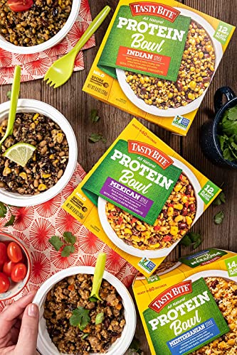 TASTY BITE Mexican Protein Bowl, 8.8 Ounce, Pack of 6, Ready to Eat, Microwaveable TASTY BITE buy supplements canada