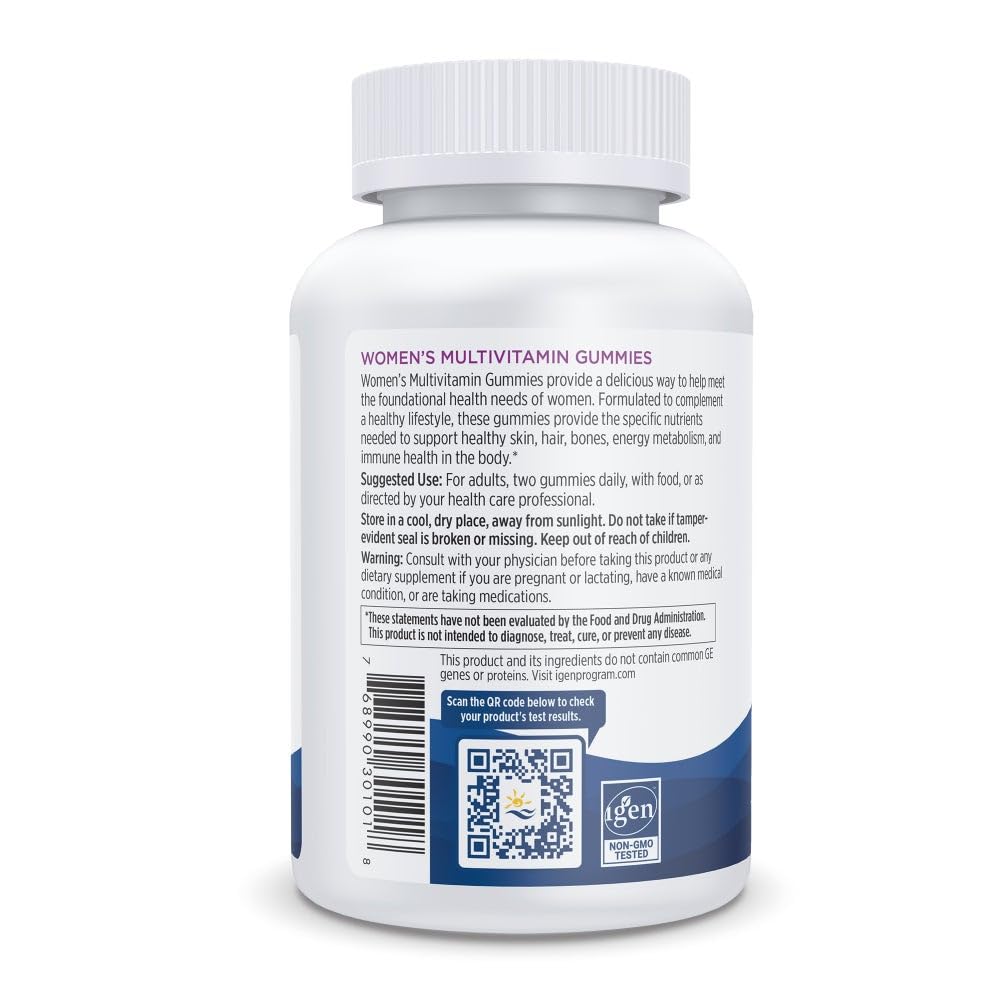 Nordic Naturals Women's Multivitamin Gummies, Mixed Berry - 60 Gummies - Support for Healthy Skin, Hair, Bones, Energy & Immunity - Non-GMO, Vegetarian - 30 Servings Nordic Naturals buy supplements canada