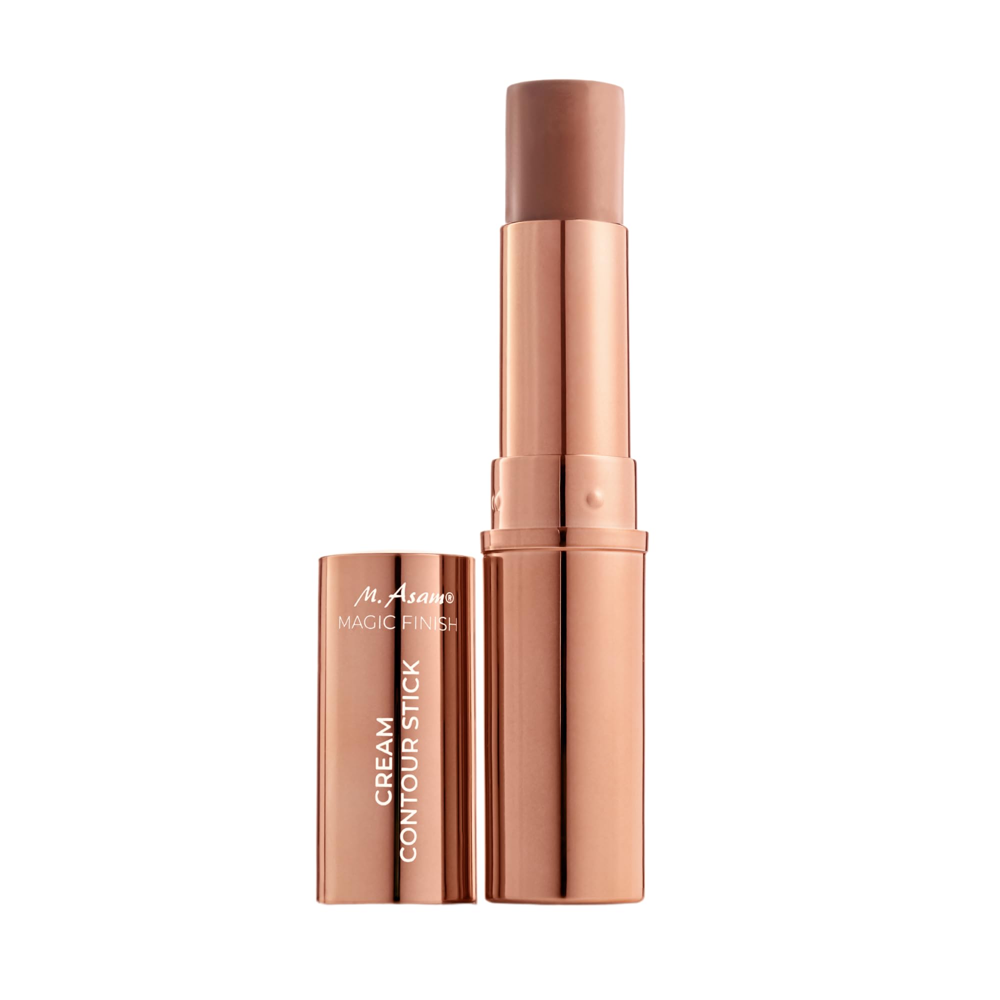 M. Asam MAGIC FINISH Cream Contour Stick medium-dark (0.28 Oz)- creamy contour stick for a defined face shape, creates optical shadows, bronzer stick with moisturizing hyaluronic acid, vegan M. Asam buy supplements canada