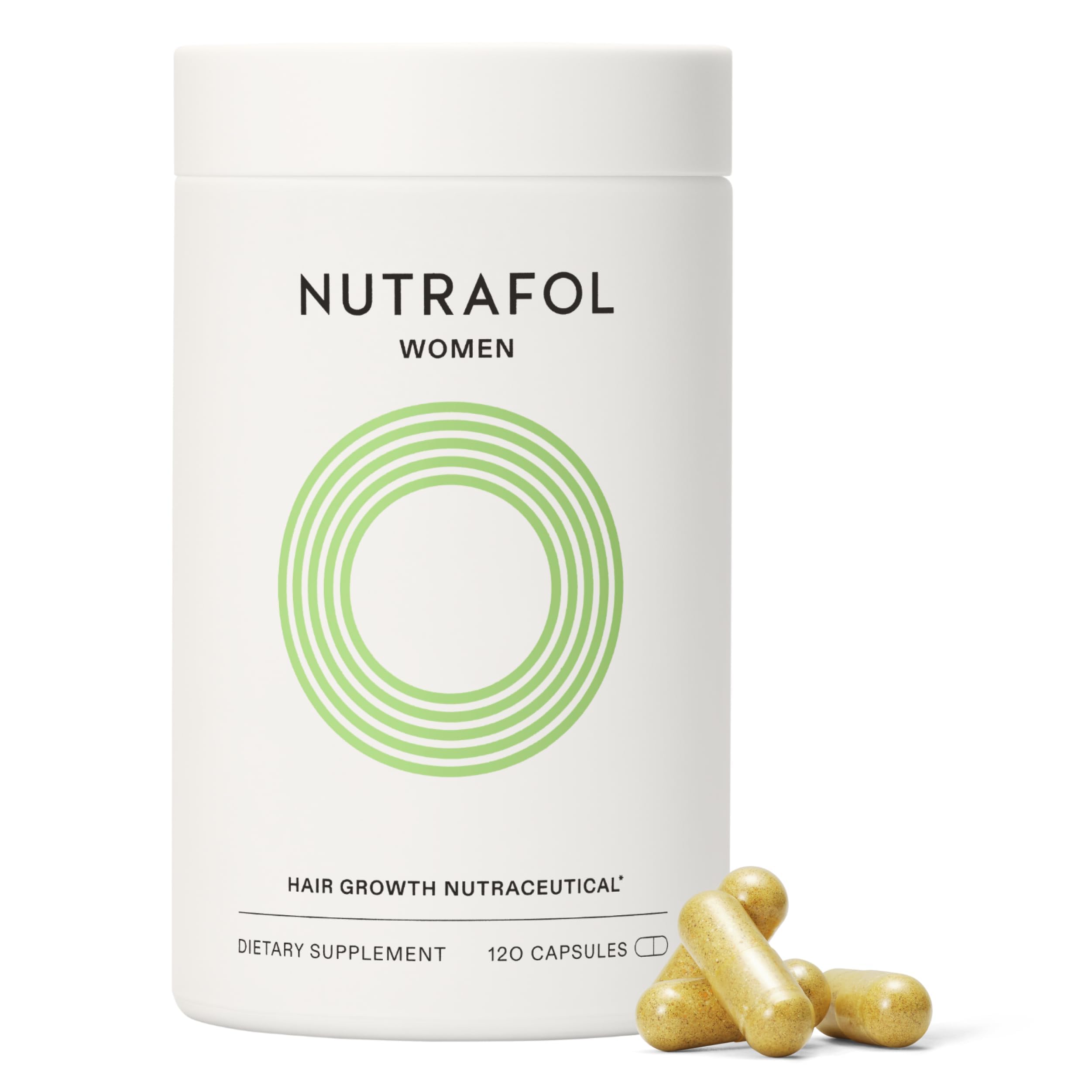 Nutrafol Women's Hair Growth Supplements, Ages 18-44, Clinically Proven for Visibly Thicker and Stronger Hair, Dermatologist Recommended - 1 Month Supply Nutrafol buy supplements canada