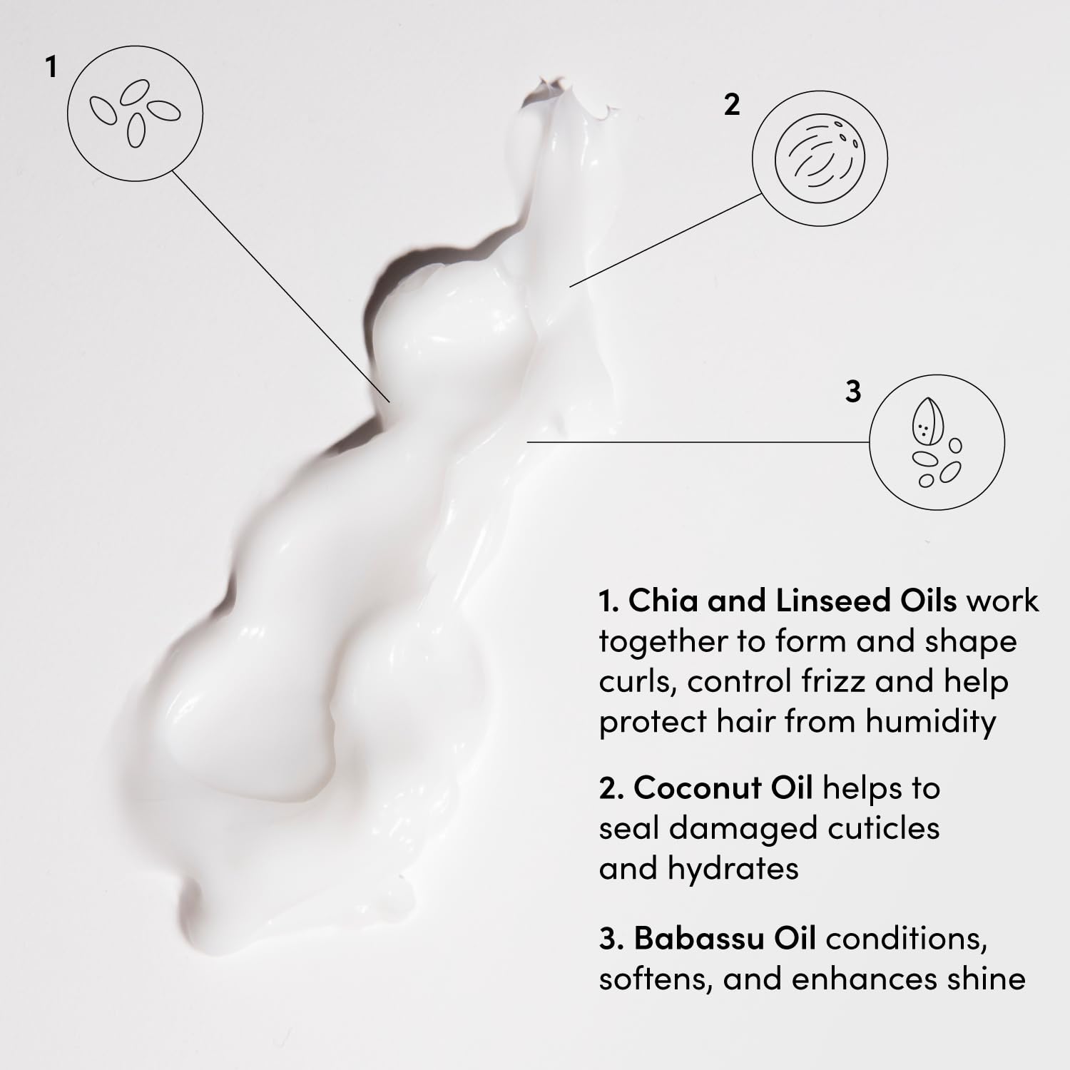 OUAI Curl Cream - Curl Defining Cream with Chia & Linseed Oil - Enhances Definition, Hydration & Shine - Tames Frizz & Protects from Humidity - Silicone-Free Curly Hair Products for Women (8 oz) OUAI buy supplements canada