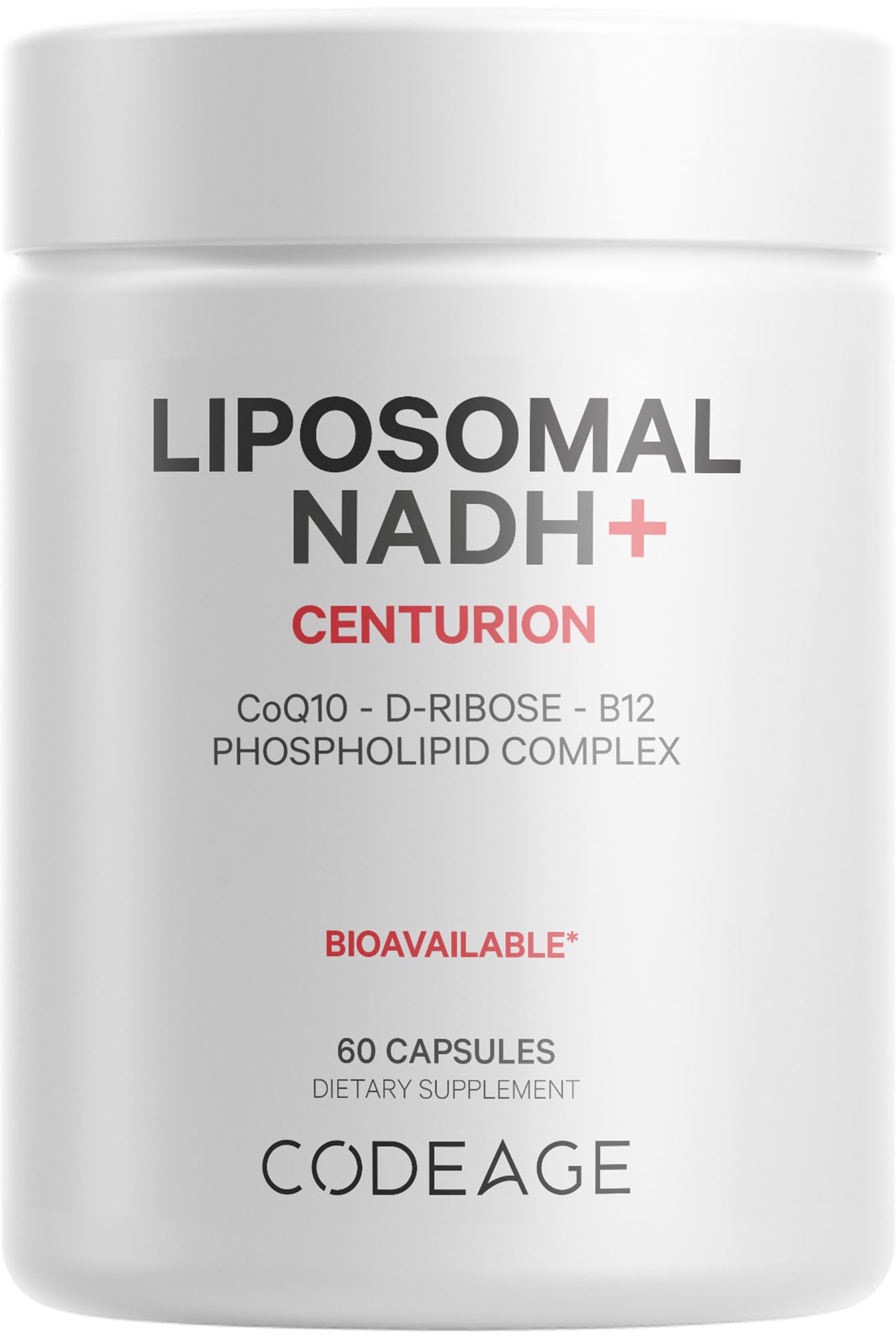 Codeage Liposomal NADH+ Supplement - CoQ10 - Vitamin B12 - D-Ribose Bioenergy Codeage buy supplements canada