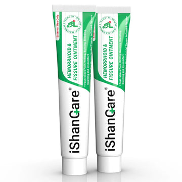ishancare Hemorrhoid Cream, Hemorrhoid & Fissure Treatment Ointment Extra Strength, Relief Anal Pain, Itching, Bleeding, Swelling, Discomfort, Natural Herbs Fast Acting Ingredients, Contains Vitamin E ishancare buy supplements canada