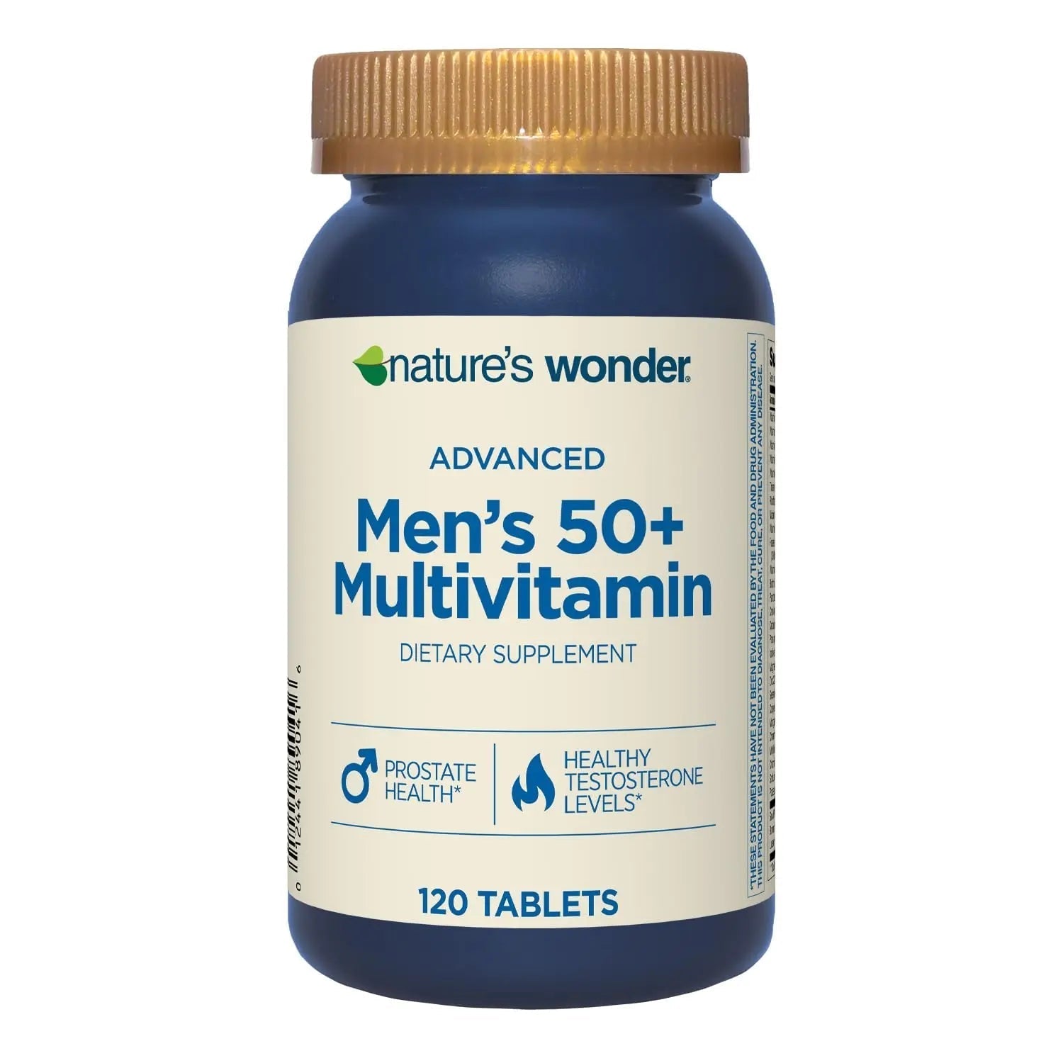 Nature's Wonder Advanced Men's 50+ Multivitamin/Multimineral Supplement with Vitamin D3 and B Vitamins 120 Tablets, 120 Day Supply Nature's Wonder buy supplements canada