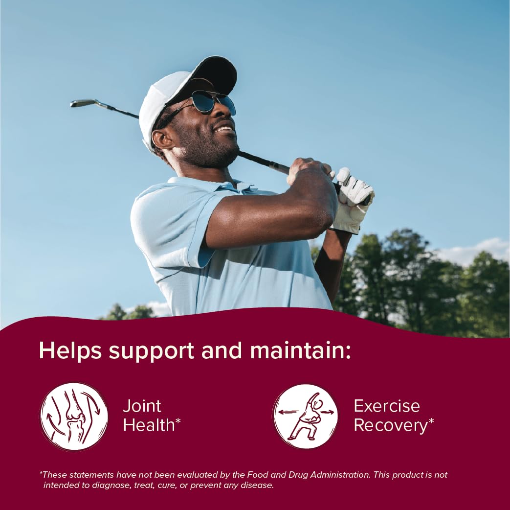 Sur Joint Support FruiteX-B Tart Cherry Capsules - Vegan Fast-Acting Relief for Better Joint Comfort and Mobility - Whole Tart Cherry and Calcium Fructoborate, Muscle Recovery (120 Capsules) Sur buy supplements canada