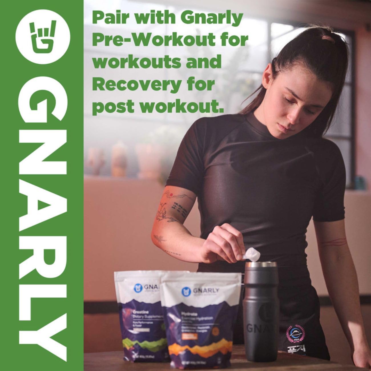 Gnarly Nutrition Greens Superfood Powder – Lemon Mint Performance Super Greens Powder – NSF Contents Certified – Organic, Probiotics & Essential Micronutrients - Lemon Mint, 11.64 oz Gnarly Nutrition buy supplements canada