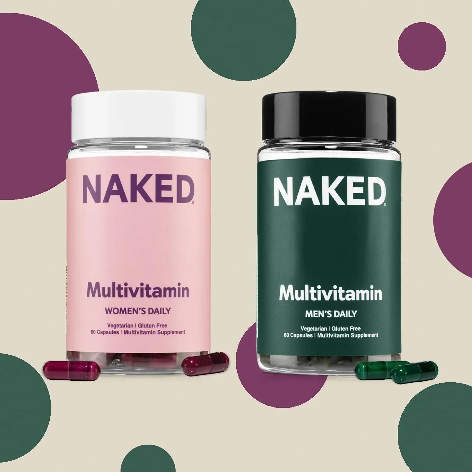 NAKED Nutrition Women's Multi - Daily Multivitamin - Vitamins A, C, E, Selenium, Zinc, Fruit and Super Green Extracts, to Boost Immune Support NAKED buy supplements canada