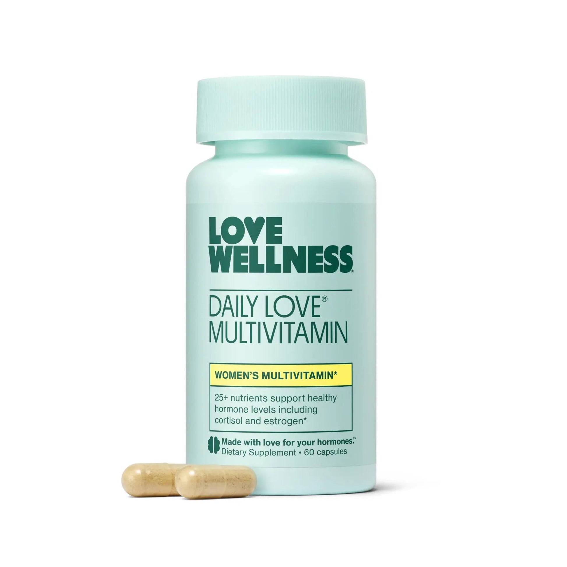 Love Wellness Daily Love Multivitamin for Women | Supports Energy, Cortisol, Immune Health, Stress Relief, & PMS | Complete with Vitamin D, C Love Wellness buy supplements canada
