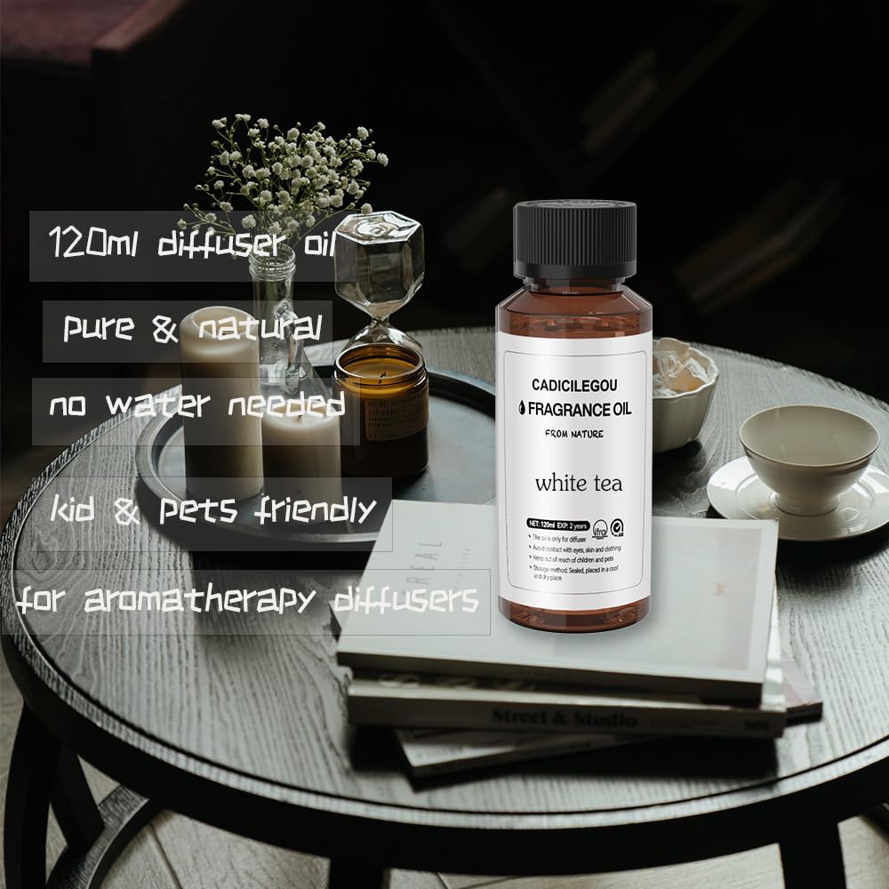 White Tea Essential Oils for Diffuser Hotel Collection - 100% Pure Orange Essential Oil Aromatherapy Oil CadicileGou buy supplements canada