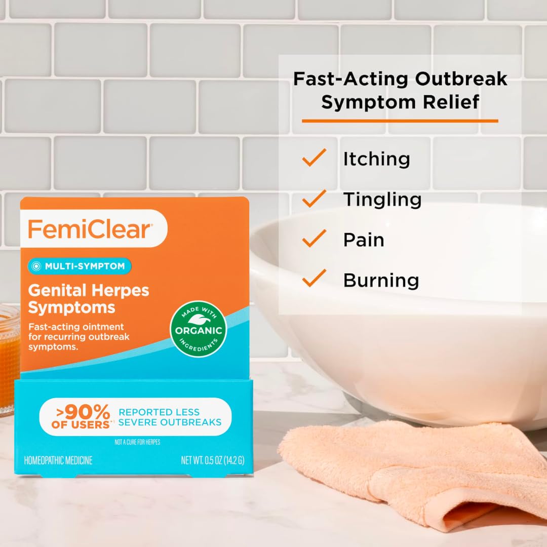 FemiClear for Genital Herpes Symptoms, Multi-Symptom - Effective Intimate Relief FemiClear buy supplements canada