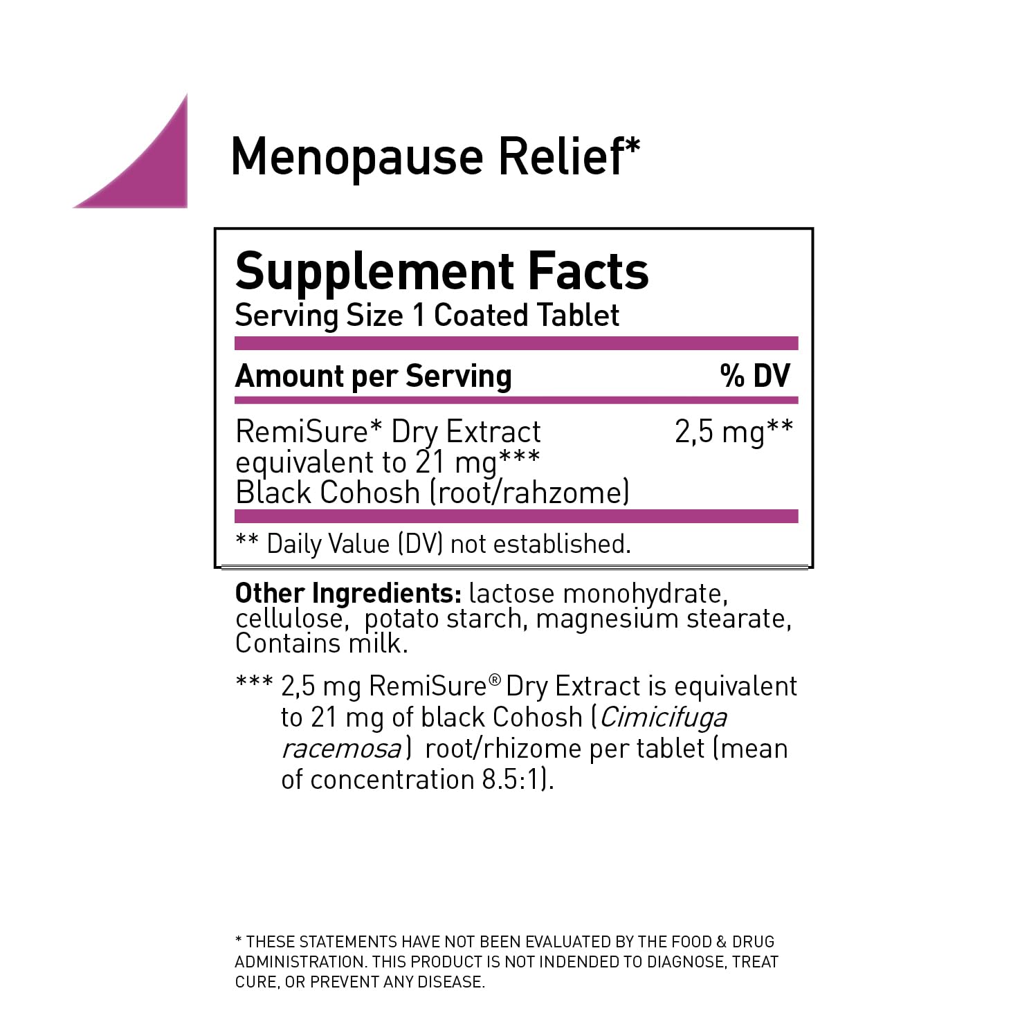 Remifemin - Menopause Symptoms Relief - Clinically Proven Ingredients - Menopause Supplements Remifemin buy supplements canada