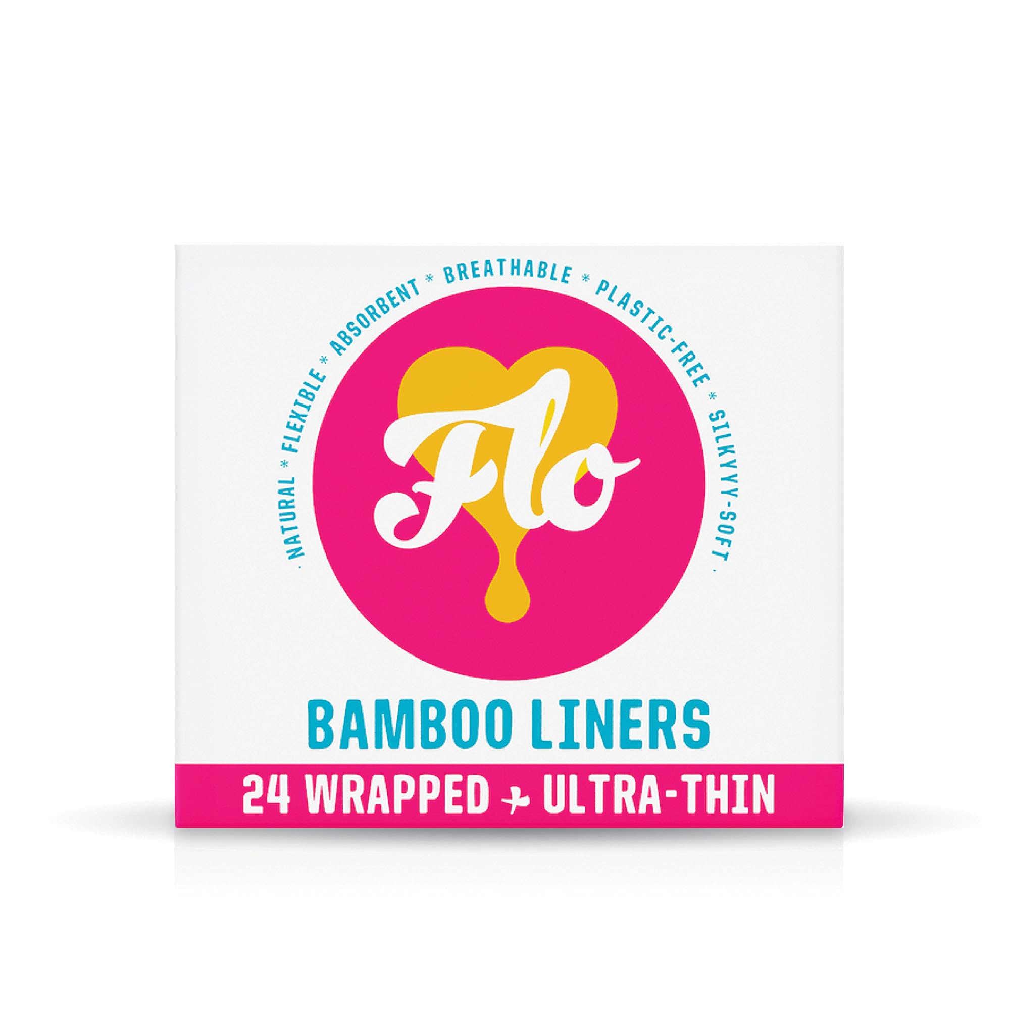 FLO - Organic Bamboo Daily Panty Liners, Plant-Based Cotton, Biodegradable FLO buy supplements canada
