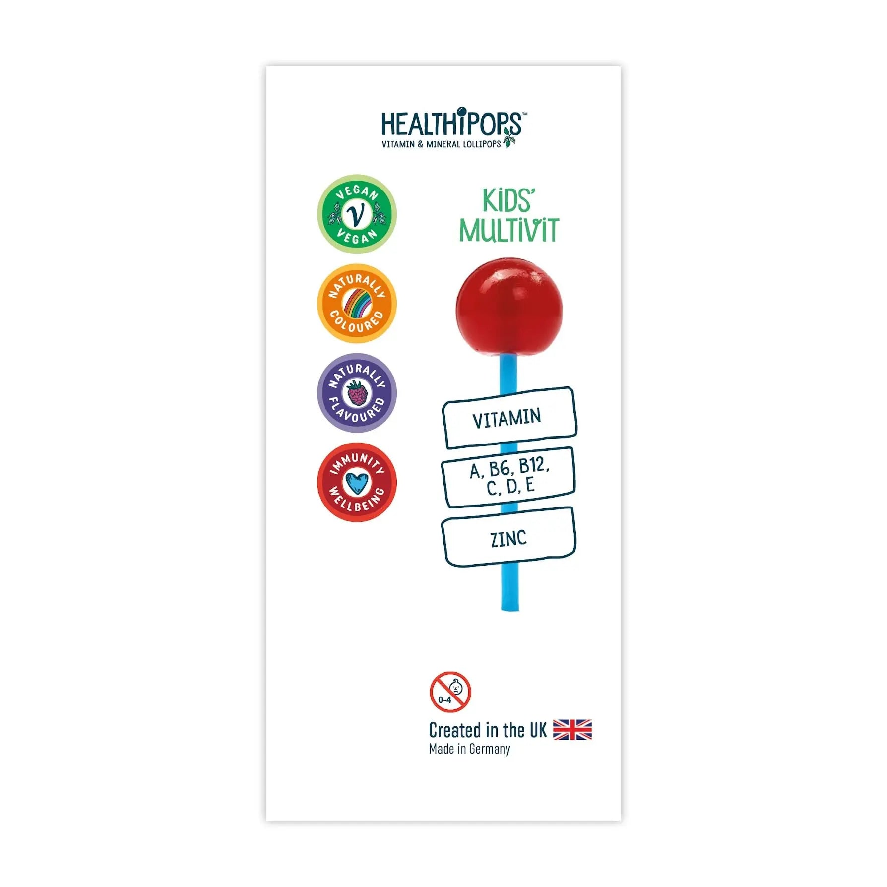 Healthipops Kids Multivitamin Lollipops (6-Pack) Healthipops Vitamin & Mineral Lollipops buy supplements canada