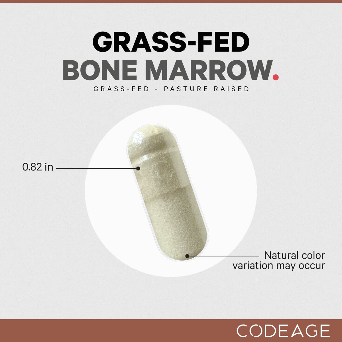 Codeage Grass Fed Bone Marrow, Full Spectrum Whole Bone Extract Codeage buy supplements canada