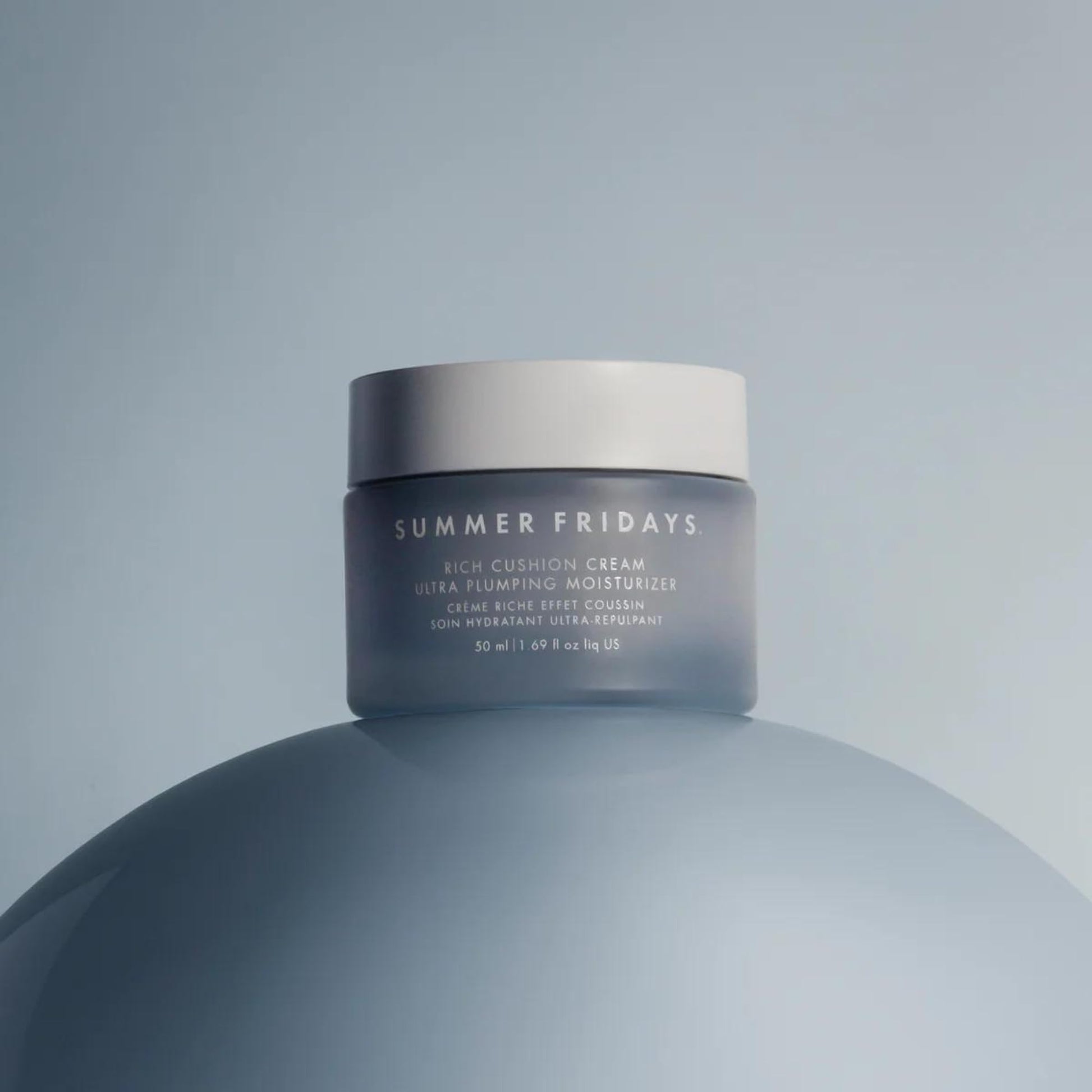 Summer Fridays Rich Cushion Face Cream - Ultra Plumping Barrier Repair Cream + Makeup Primer - Infuses Skin with Rich Hydration from Glycerin + Squalane - Non-Comedogenic + Fragrance-Free (1.69 Oz) Summer Fridays buy supplements canada