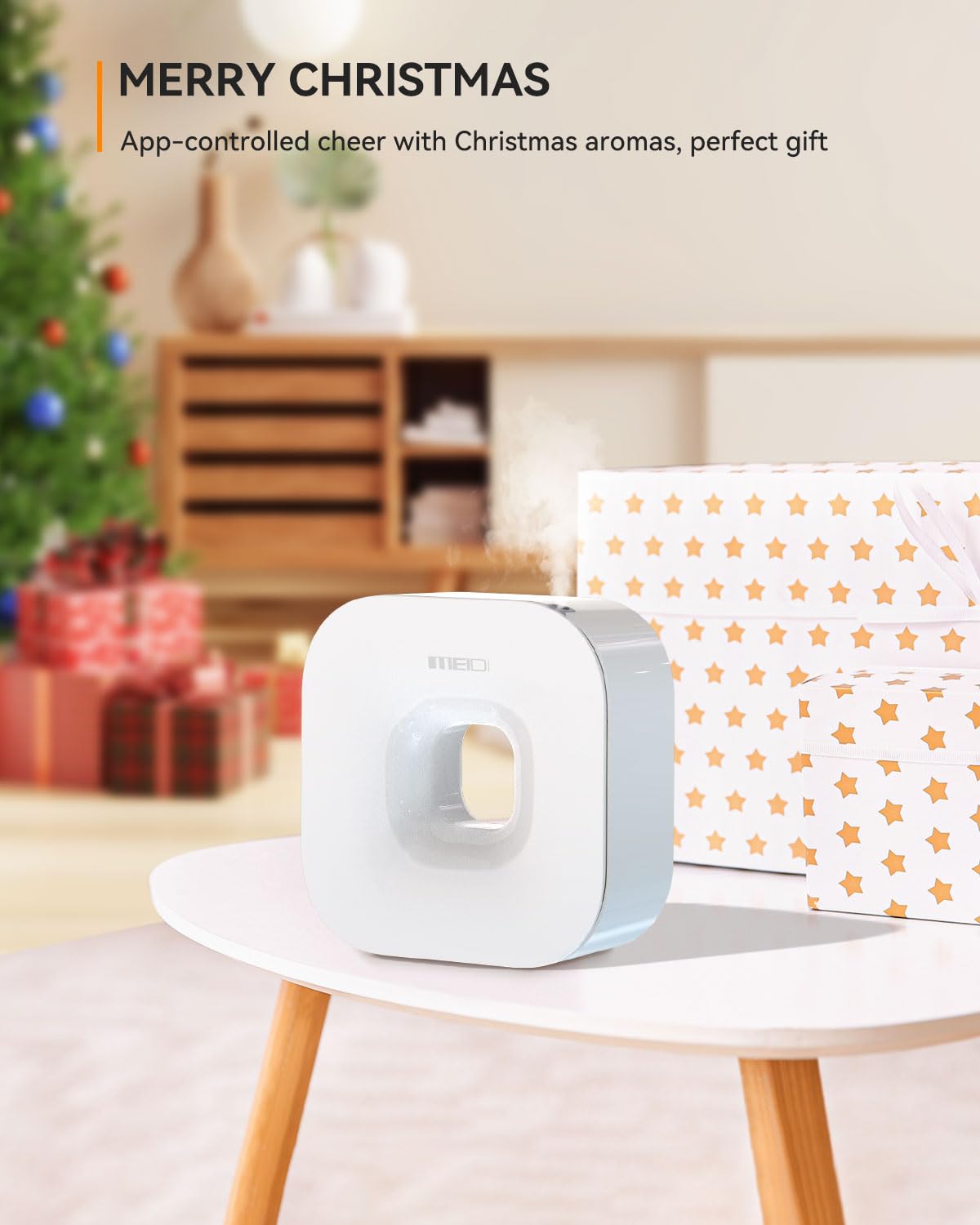 MEIDI Waterless Essential Oil Diffuser - Bluetooth Cordless Aromatherapy Diffuser with App Control MEIDI buy supplements canada