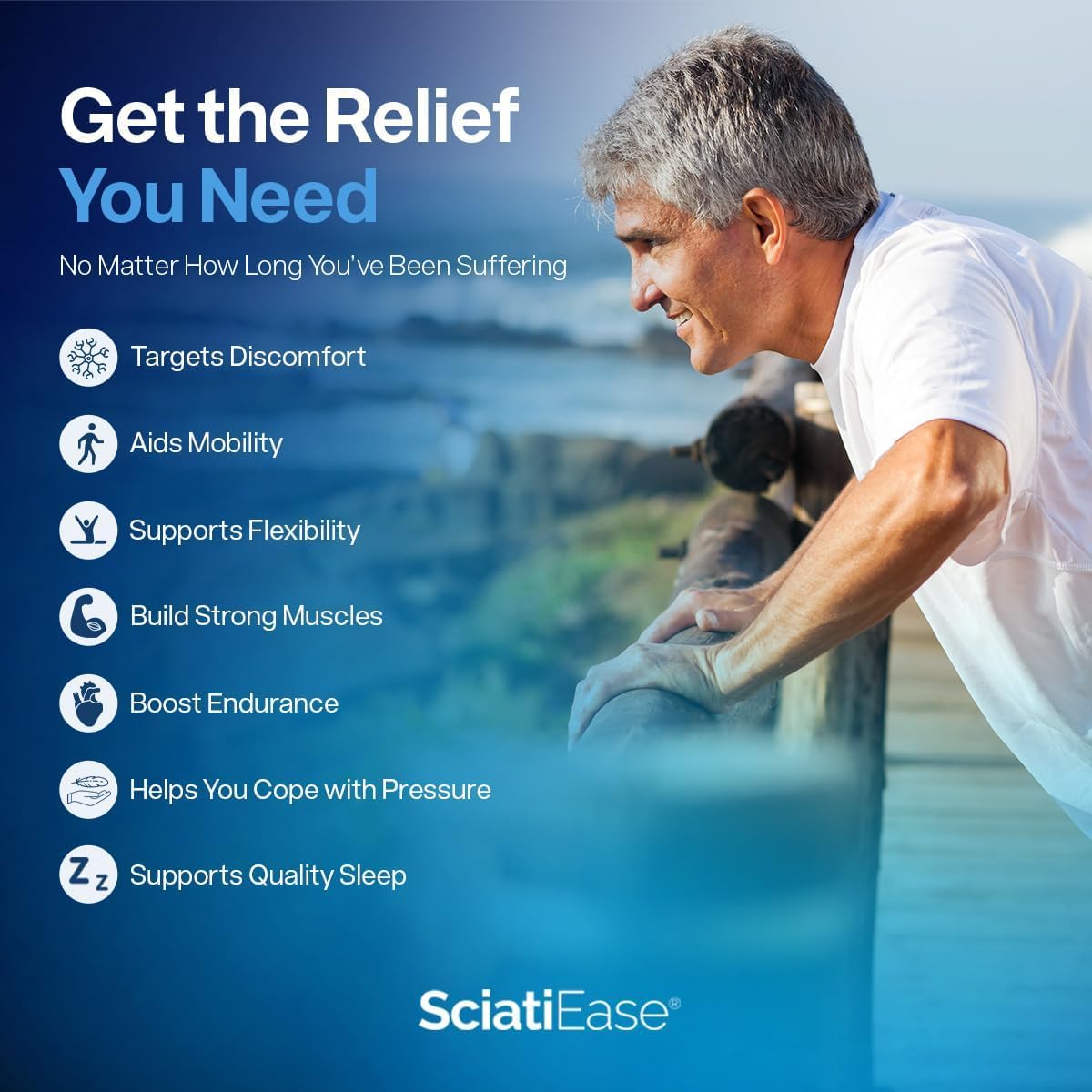 SciatiEase Sciatic Nerve Health Support Sciatic Nerve Supplement SciatiEase buy supplements canada
