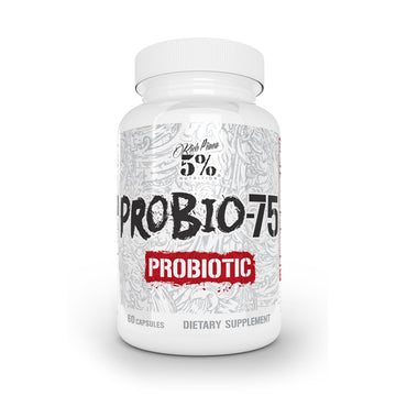 5% Nutrition Rich Piana Probio-75 Billion CFUs | Vegan, 14 Unique Strains 5% Nutrition buy supplements canada