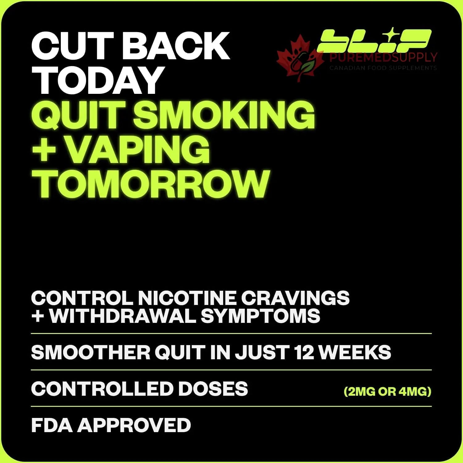 Blip NRT Nicotine Lozenge Mini's - 2mg Mint Flavor (27 Count) - Help Quit Smoking Aid, Reduce Cravings - Nicotine Replacement Blip buy supplements canada