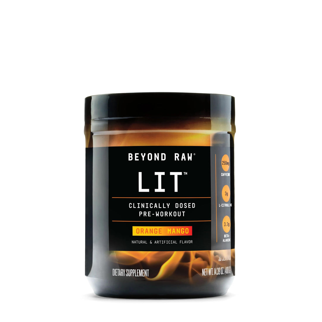 BEYOND RAW LIT | Clinically Dosed Pre-Workout Powder | Contains Caffeine BEYOND RAW buy supplements canada