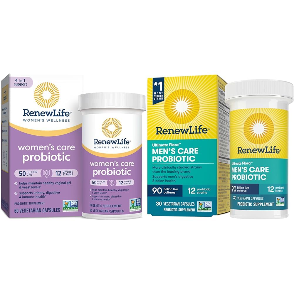 Renew Life Women's Probiotic Capsules, 50 Billion CFU Guaranteed, Supports Vaginal Renew Life buy supplements canada