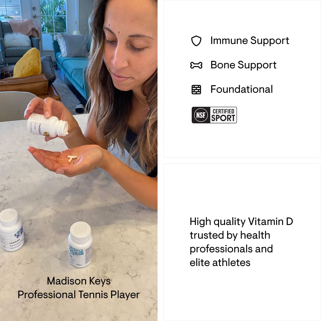 THORNE Vitamin D-5000 - Vitamin D3 Supplement - Support Healthy Bones, Teeth THORNE buy supplements canada