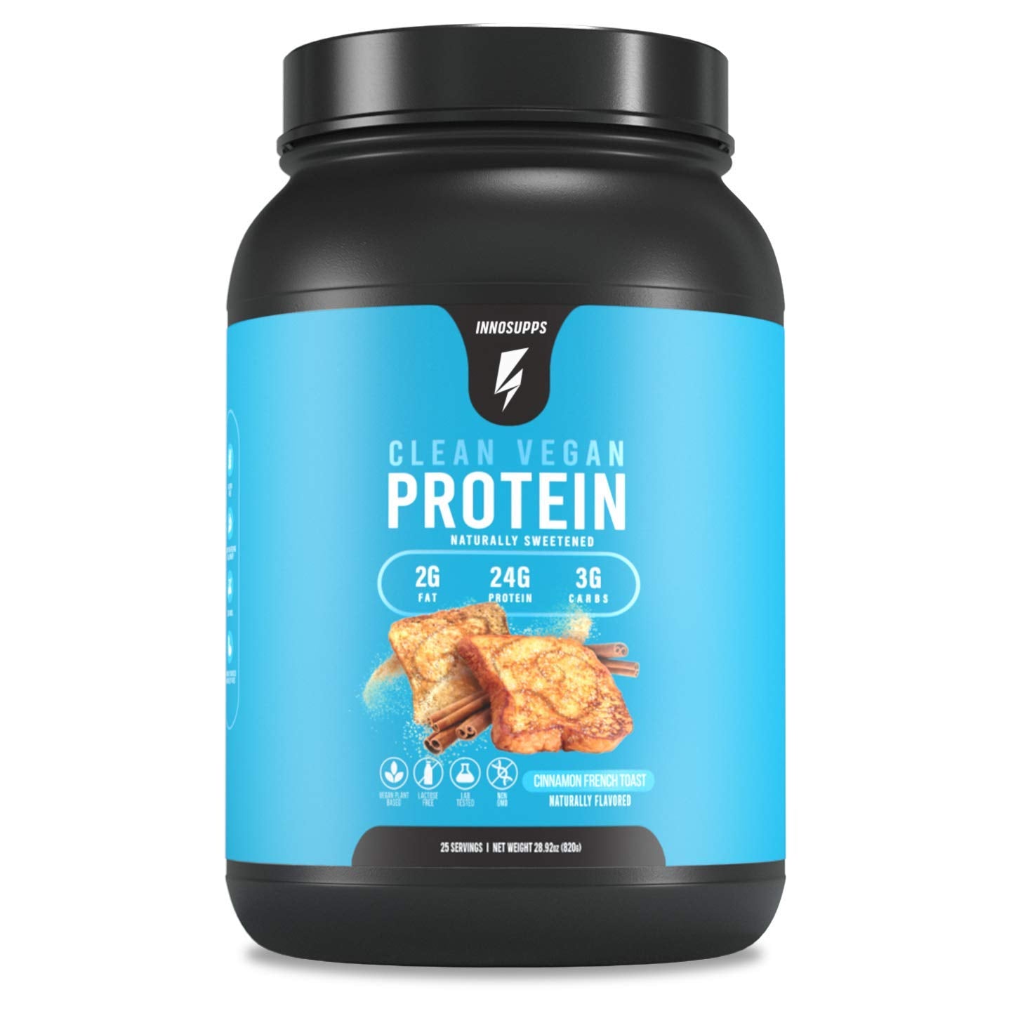 InnoSupps Clean Vegan Protein - Plant Based, Vegan, Natural, No Artificial Sweeteners InnoSupps buy supplements canada