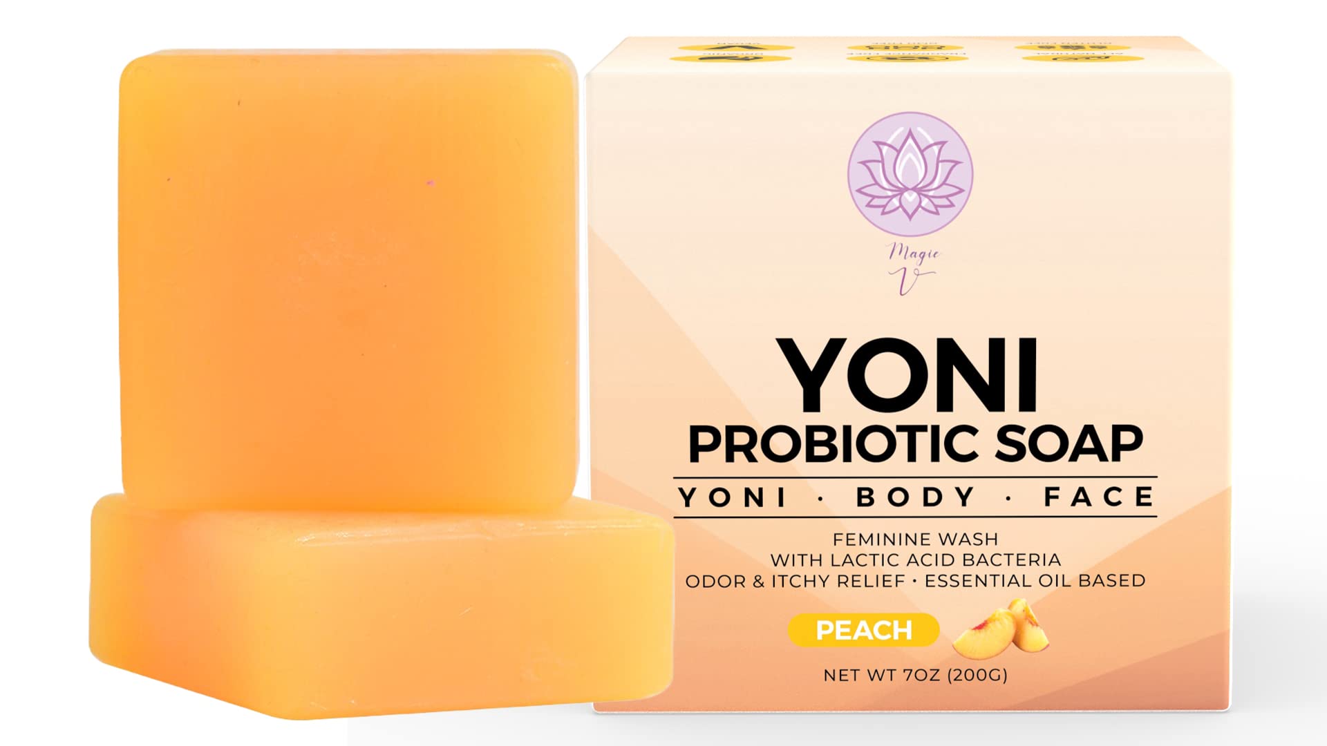 Magic V Steam Probiotic 2 Yoni Soap Bars Feminine Wash and Vaginal Wash Vaginal Odor Eliminator PH Magic V Steam buy supplements canada