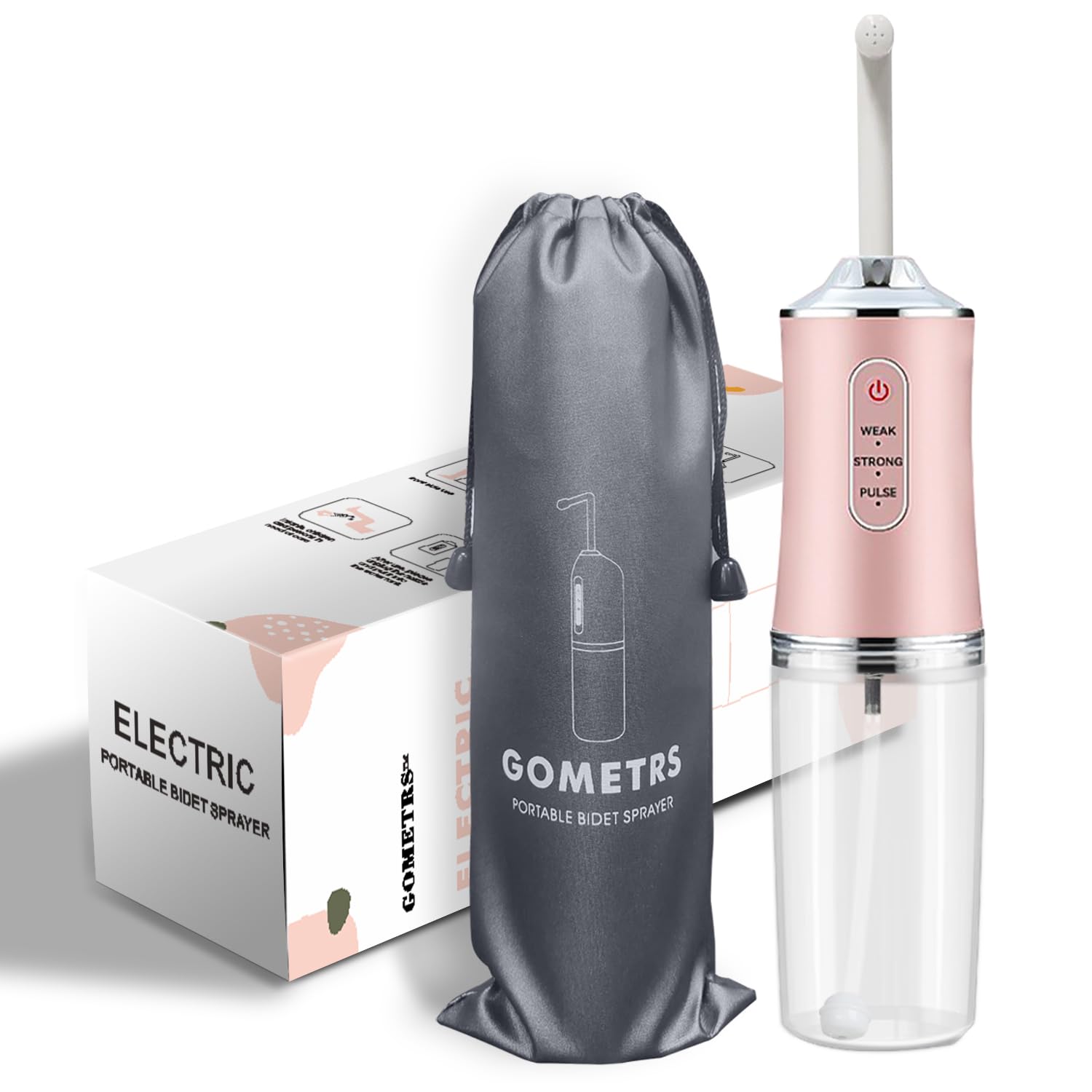 Electric Portable Bidet -Mobile Toilet Shower-Butt Shower Replacing Wet Wipes - for Travel GOMETRS buy supplements canada