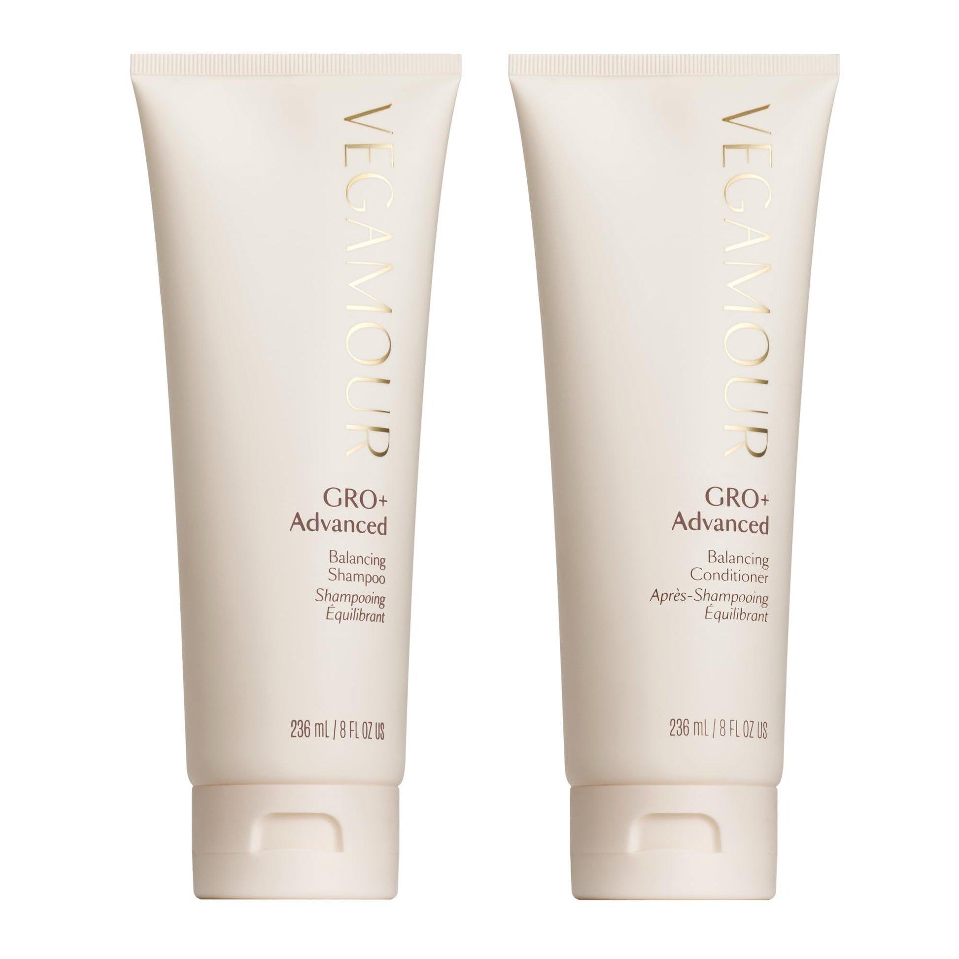 VEGAMOUR GRO+ Advanced Balancing Shampoo and Conditioner Kit | Removes Buildup, Hydrates the Scalp and Softens Strands | For Severe Signs of Thinning | Color Safe, Vegan, Cruelty-Free (8 Fl Oz each) VEGAMOUR buy supplements canada