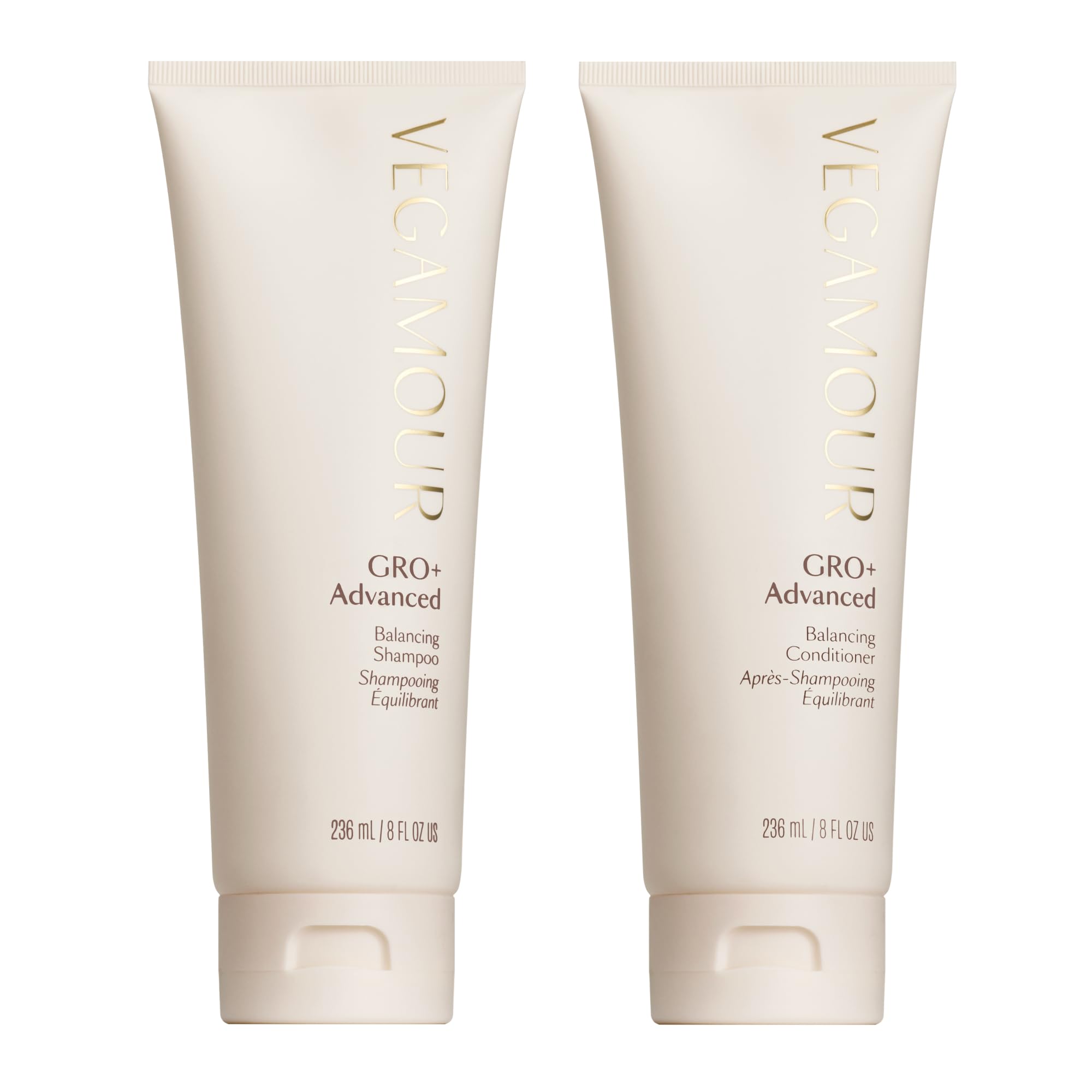 VEGAMOUR GRO+ Advanced Balancing Shampoo and Conditioner Kit | Removes Buildup, Hydrates the Scalp and Softens Strands | For Severe Signs of Thinning | Color Safe, Vegan, Cruelty-Free (8 Fl Oz each) VEGAMOUR buy supplements canada